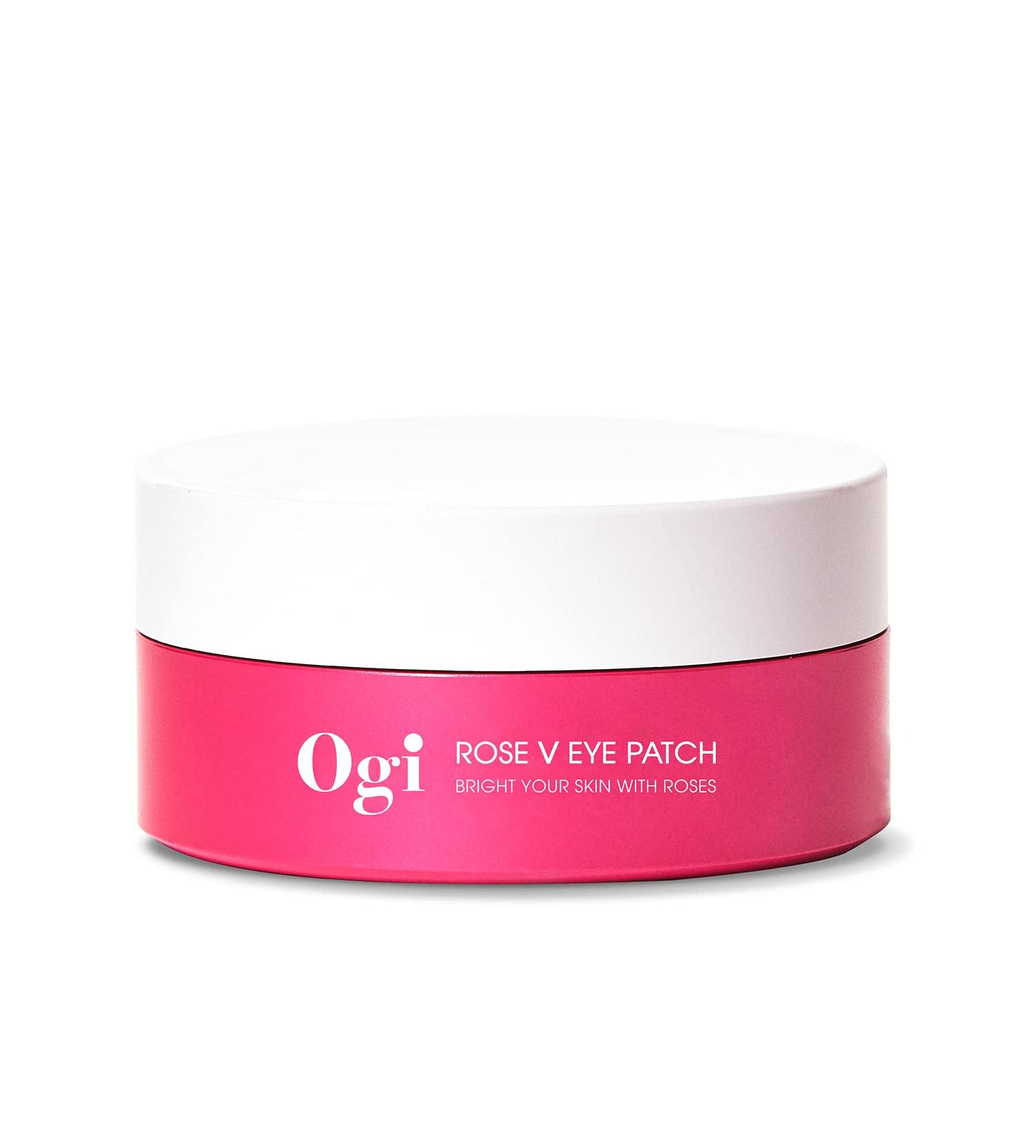 Ogi Rose V Eye Patch - 60 Vegan Hydrogel Under Eye Masks for Wrinkles - Natural Marine Plant Extracts - Hypoallergenic for Sensitive Skin - Buy Online on GoSupps.com