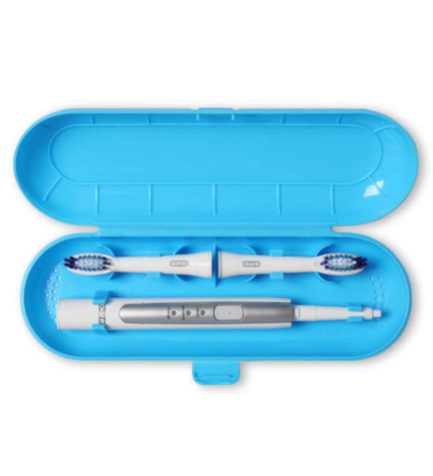 Buy Travel Case for Oral B Pulsonic Sonic Toothbrush - Durable & Stylish Blue Design | International Shipping Available - Buy Online on GoSupps.com