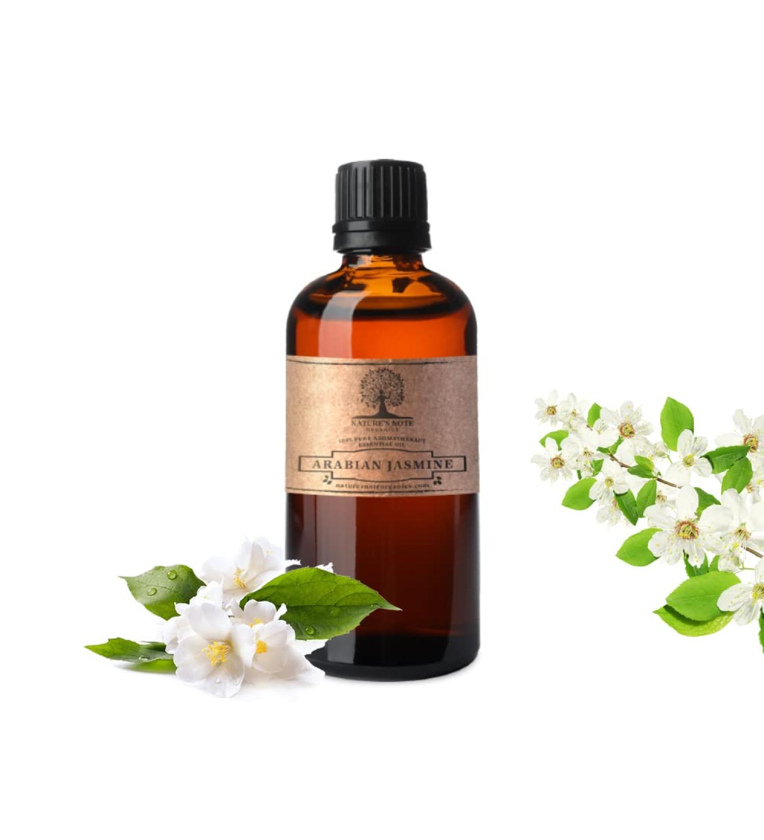 Arabian Jasmine - 100% Pure Aromatherapy Grade Essential Oil by Nature's Note Organics - 0.3 Fl Oz - Buy Online on GoSupps.com