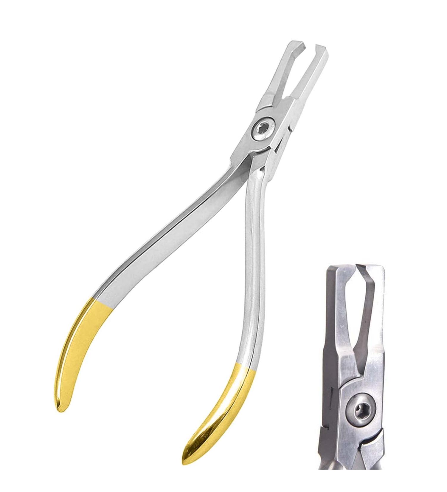 Anterior Bracket Removing Plier - Orthodontic Braces Removal Tool | Surgical Instrument Clamp for Efficient Bracket Removal - Buy Online on GoSupps.com