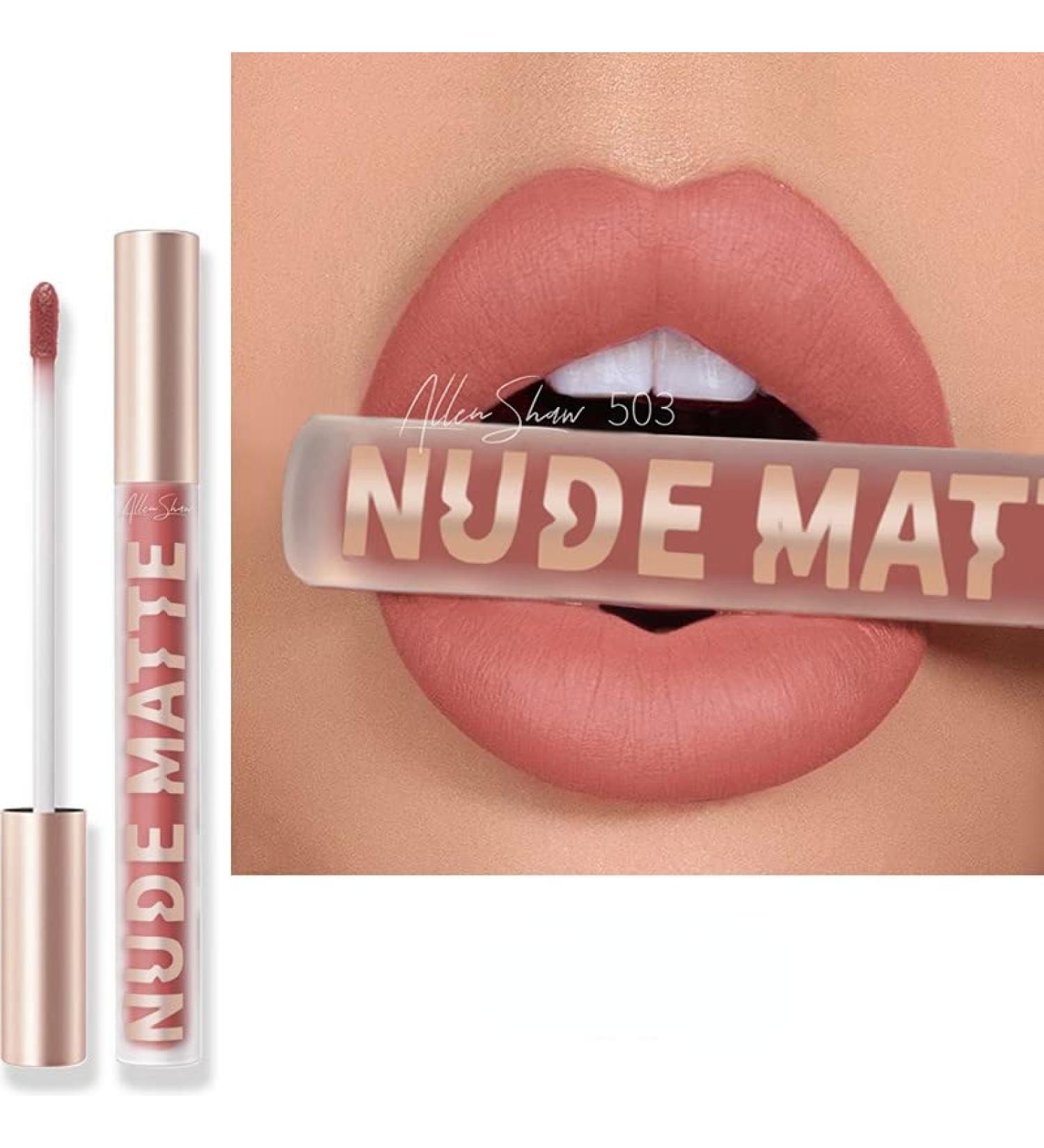 INTEROOKIE NUDE MATTE lip color lip glaze (503) - Buy Online on GoSupps.com