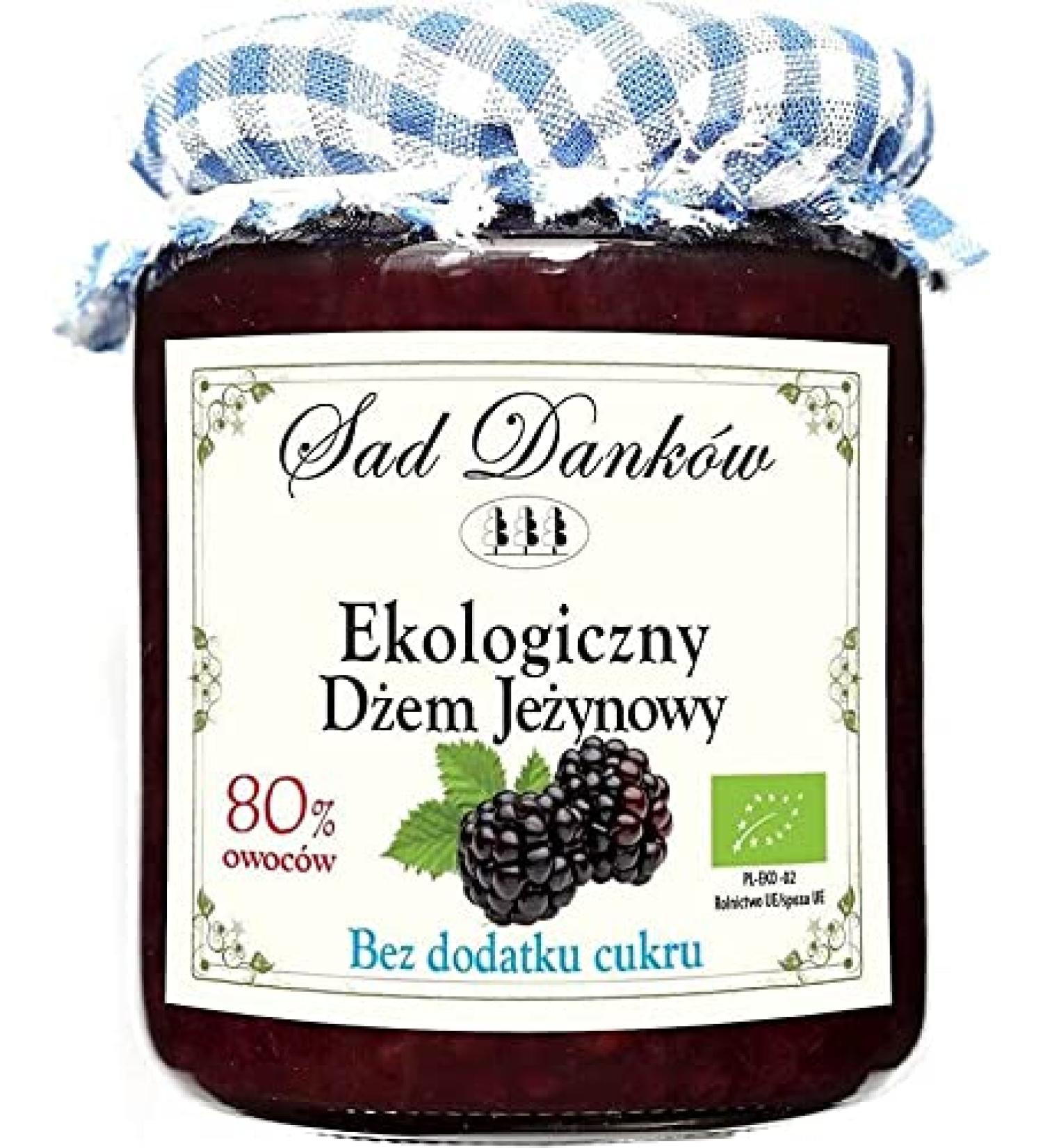 SAD DANK W BlackBerry JAM NO Sugar BIO 260 g - SAD DANK W