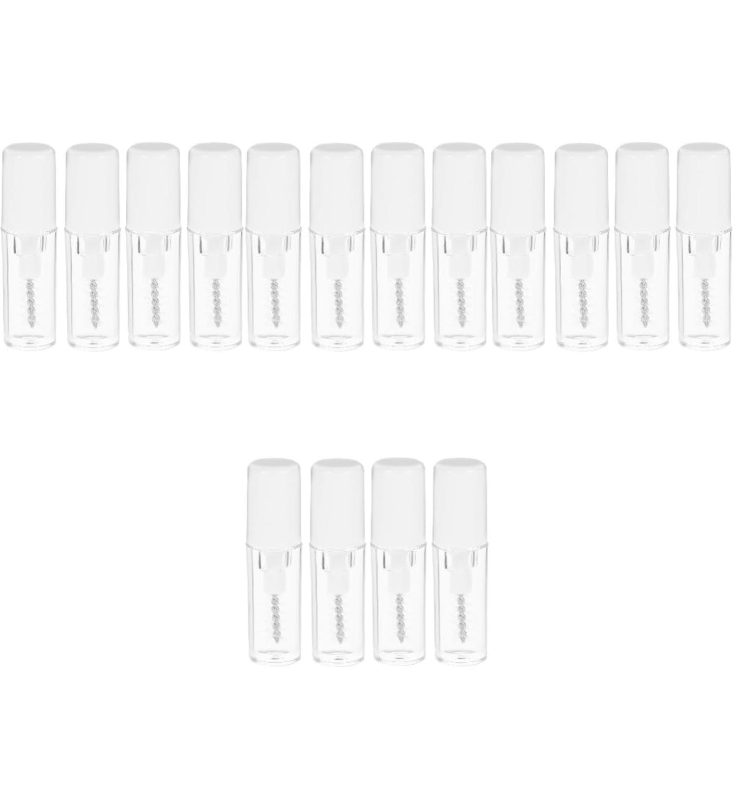  Healvian Healvian 16 Pieces Eyelash Raincoat Eyebrow Trimmer Eyebrow Fixative Eyelash Gel Eyebrow Styling Liquid Mask Eyebrow Fixing Liquid Sweat-Proof Eyebrow Gel Plastic - Buy Online on GoSupps.com
