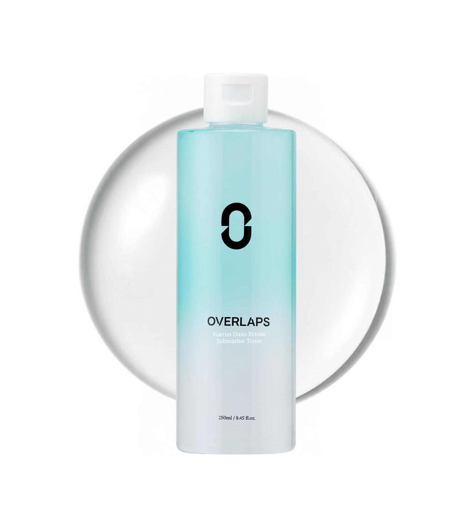 Overlaps Natrun Oasis Ectoin Submarine Toner | Long-Lasting Hydration & Moisture Barrier with Ectoin Panthenol Alcohol-Free Glass Skin Korean Skincare Kbeauty Facial Toner 8.45 fl oz - Buy Online on GoSupps.com
