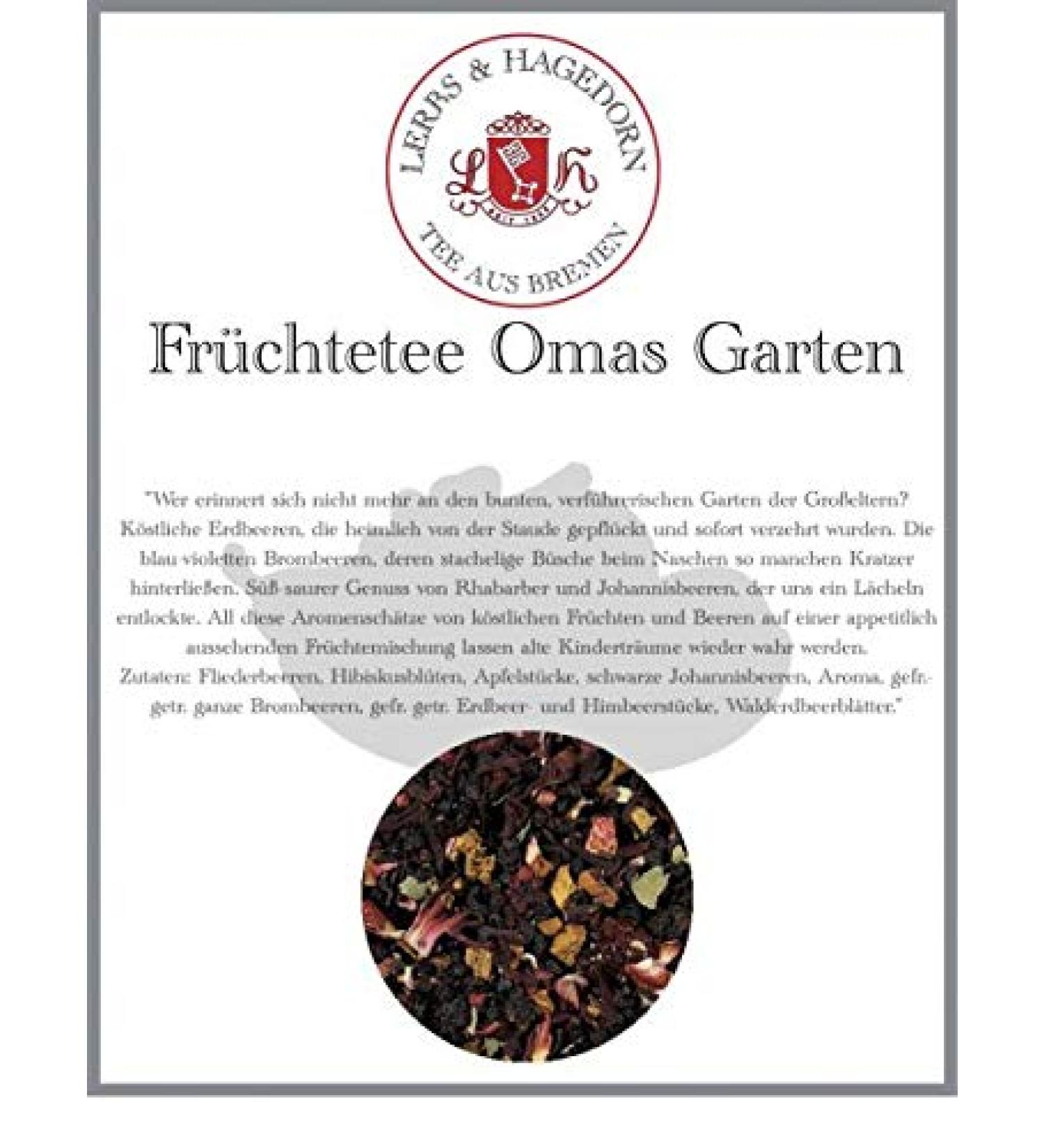  Lerbs & Hagedorn Grandma's Fruit Tea - 1 kg - Strawberry - Buy Online on GoSupps.com