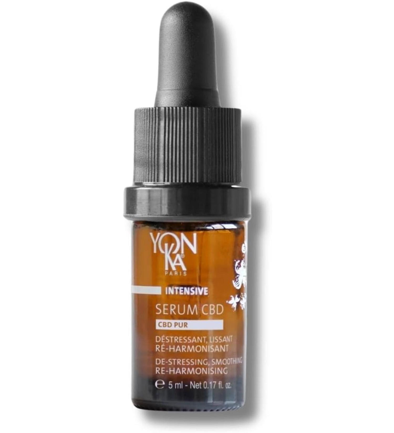  Yonka Yonka Paris CBD Serum 5ml 100% Pure CBD Soothing & Rebalancing Facial Treatment Water-Free Alcohol-Free All Skin Types - Buy Online on GoSupps.com