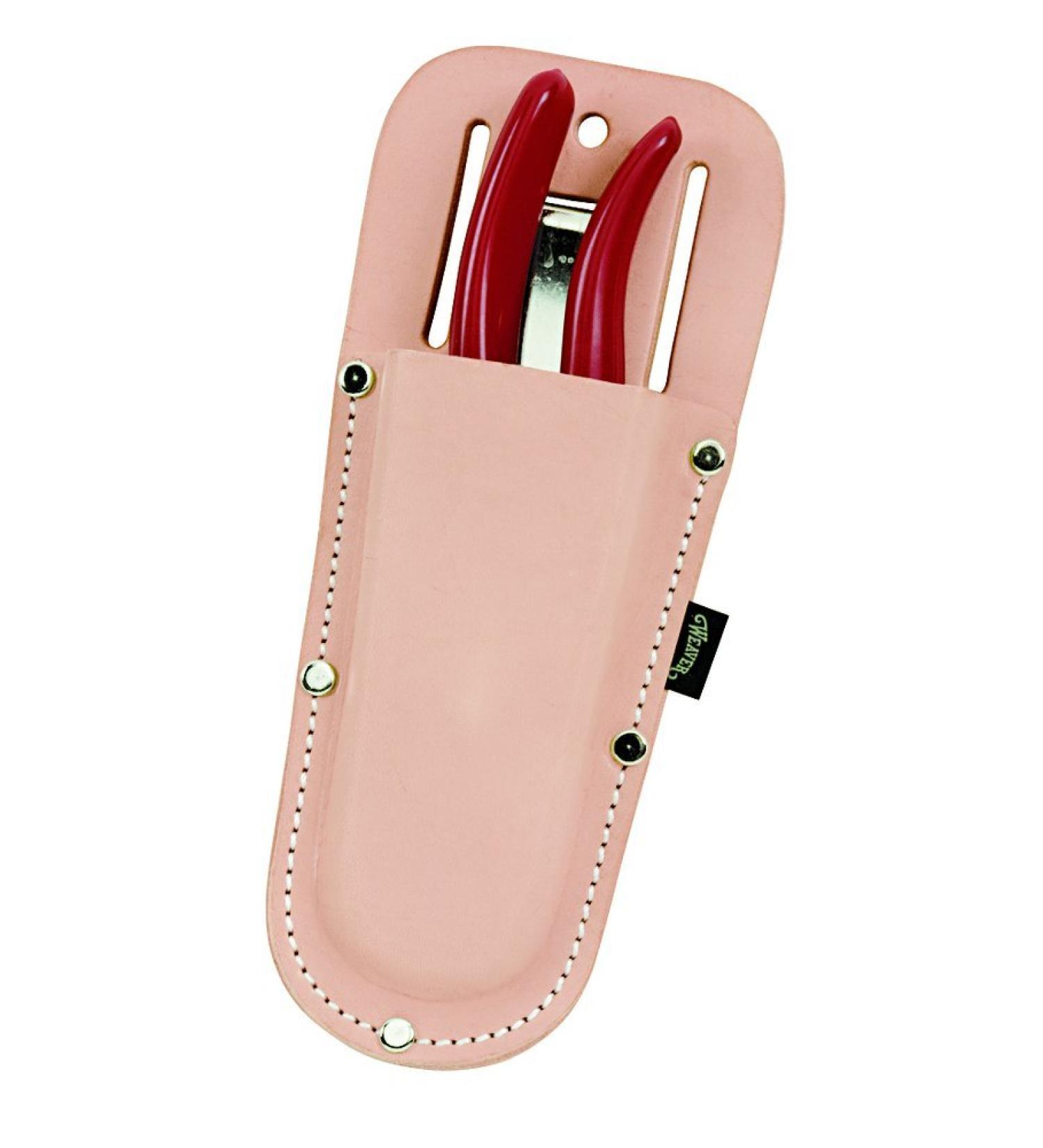 Weaver Leather Arborist Shaped Pruner Pouch , Tan