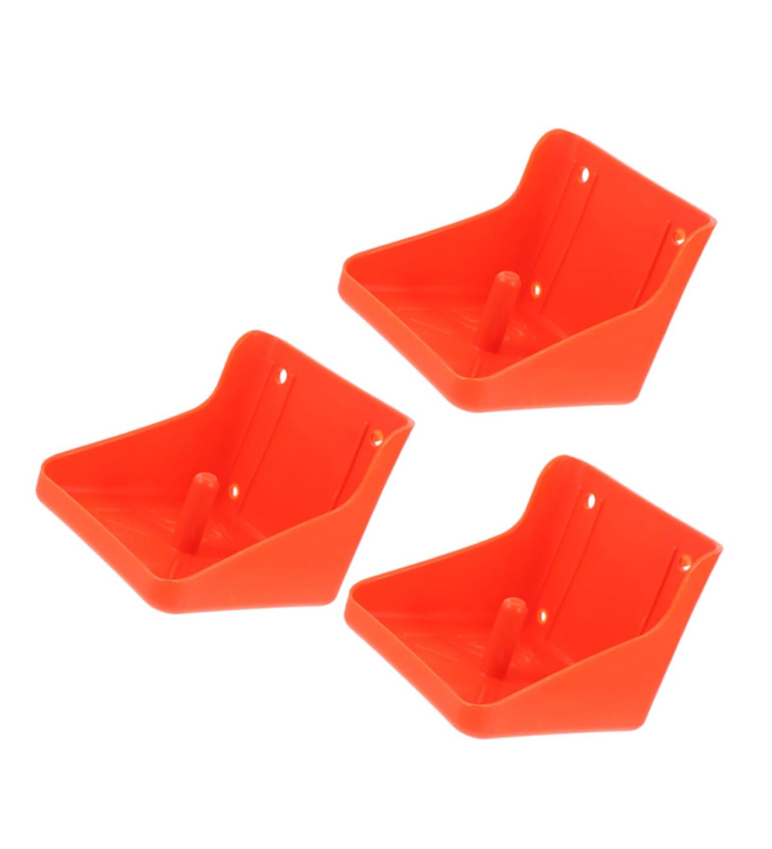 Happyyami 3pcs Lick Brick Box Feed Salt Block Tray Convenient Salt Blocks Rack Licking Bricks Supplies - Buy Online on GoSupps.com