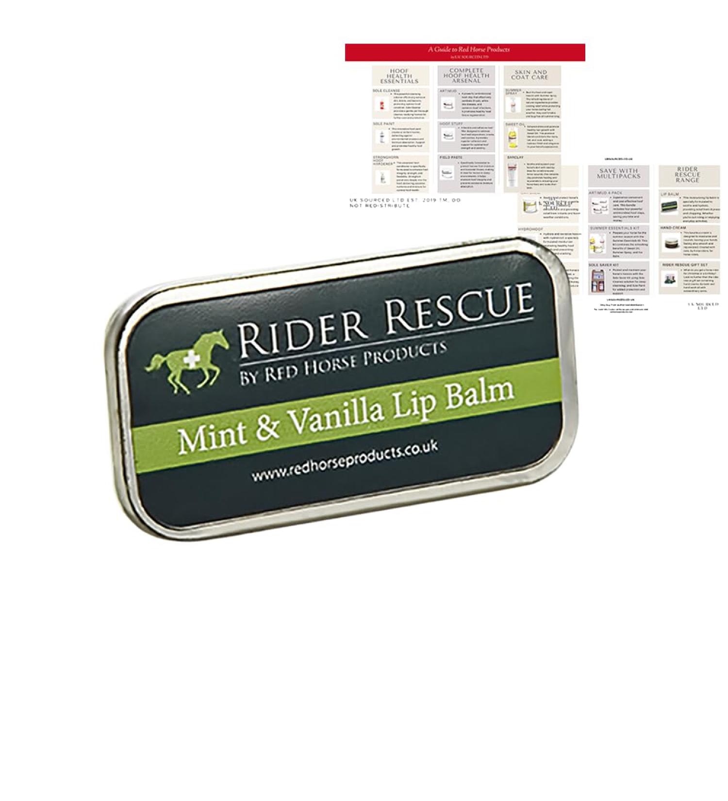 Red Horse Products LTD - Rider Rescue lip balm