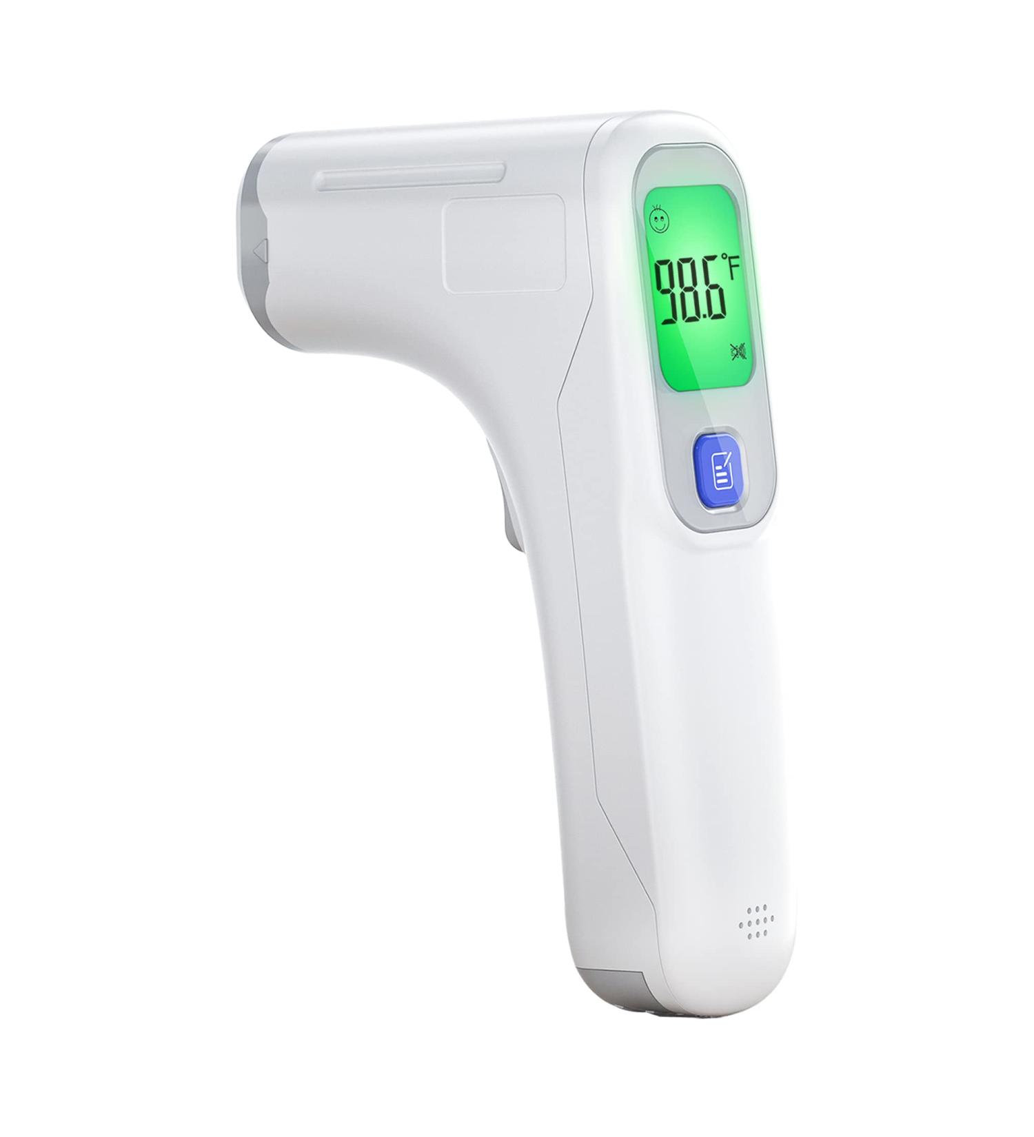 JASUN Non-Contact Infrared Forehead Thermometer - Accurate Instant Readings for Adults, Kids, and Infants - 3-in-1 Mode with Fever Alarm - No Touch Infrared Thermometer - Ideal Gift for Family - Buy Online on GoSupps.com