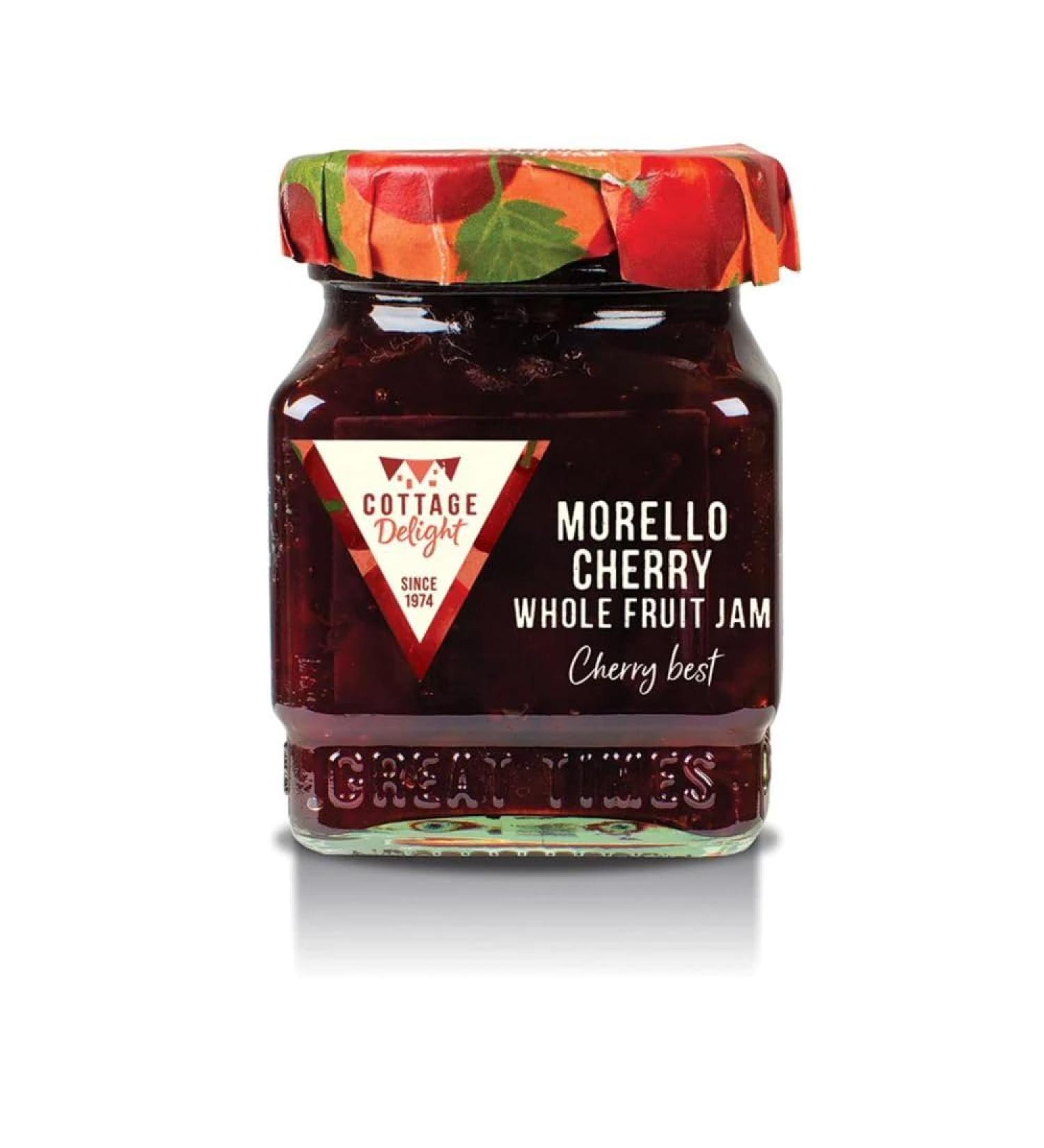 Cottage Delight Morello Cherry Whole Fruit Jam