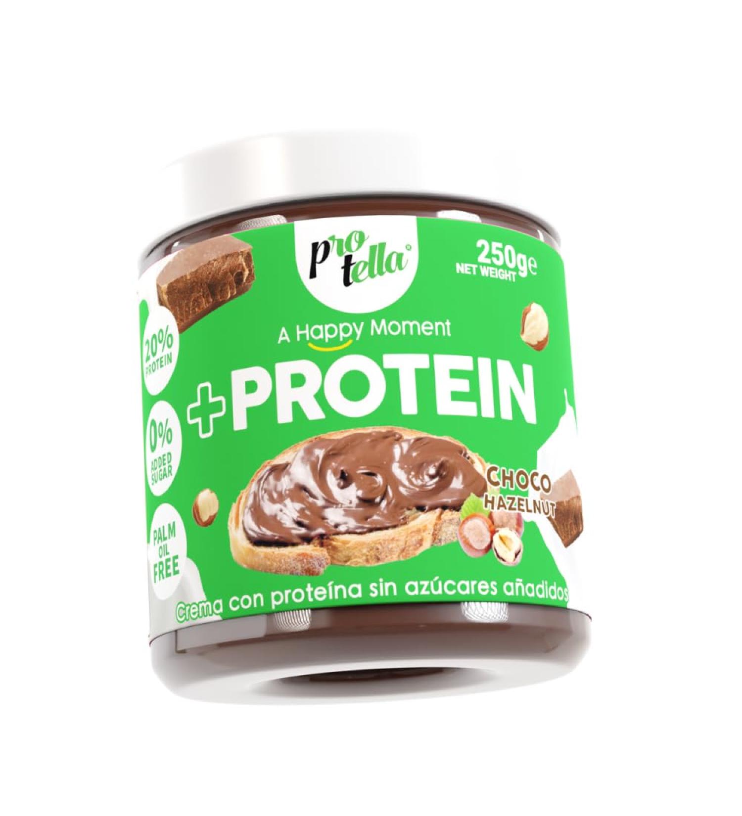 Protella Crema Prot ica Chocolate-Avellanas 250 Gr - Buy Online on GoSupps.com