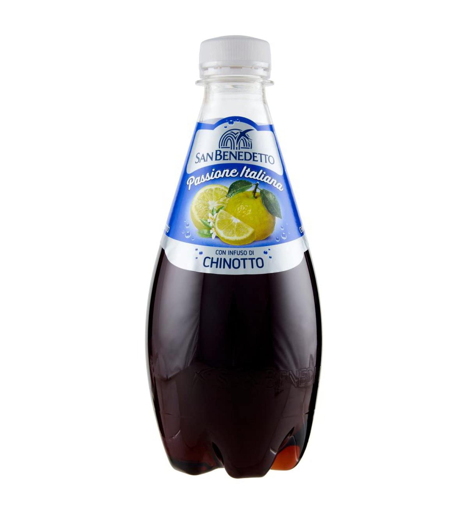 San Benedetto Chinotto Passione Italiana Soda 100% Italian PET 40 cl Pack of 24 - Buy Online on GoSupps.com