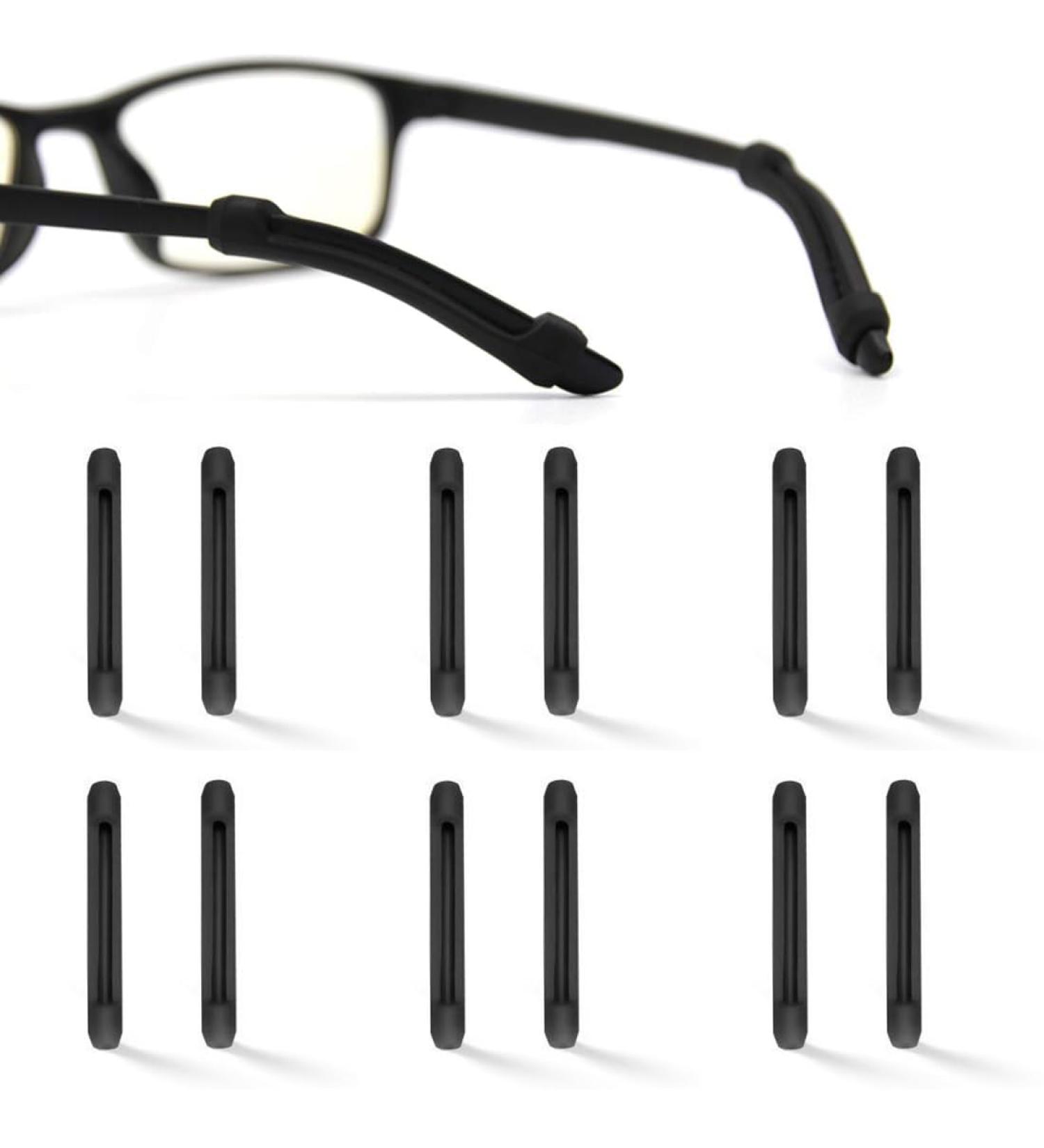 VZUHSW 6 Pairs Silicone Non-Slip Glasses Holders | Perfect for Sports Camping & Reading | Universal Accessories - Buy Online on GoSupps.com