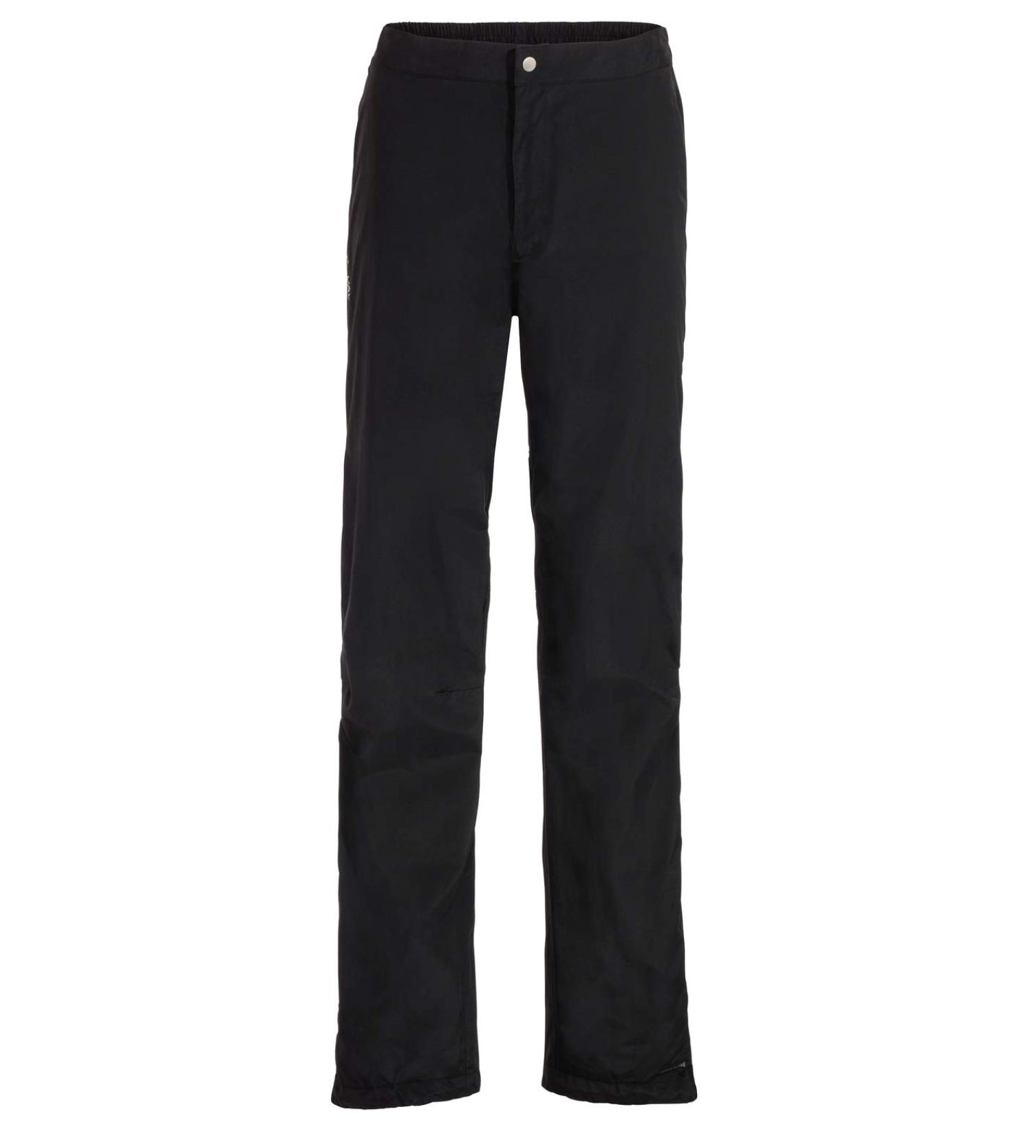 VAUDE Men's Yaras Rain Pants III - XL Long Black | Waterproof & Breathable Outdoor Gear - Buy Online on GoSupps.com