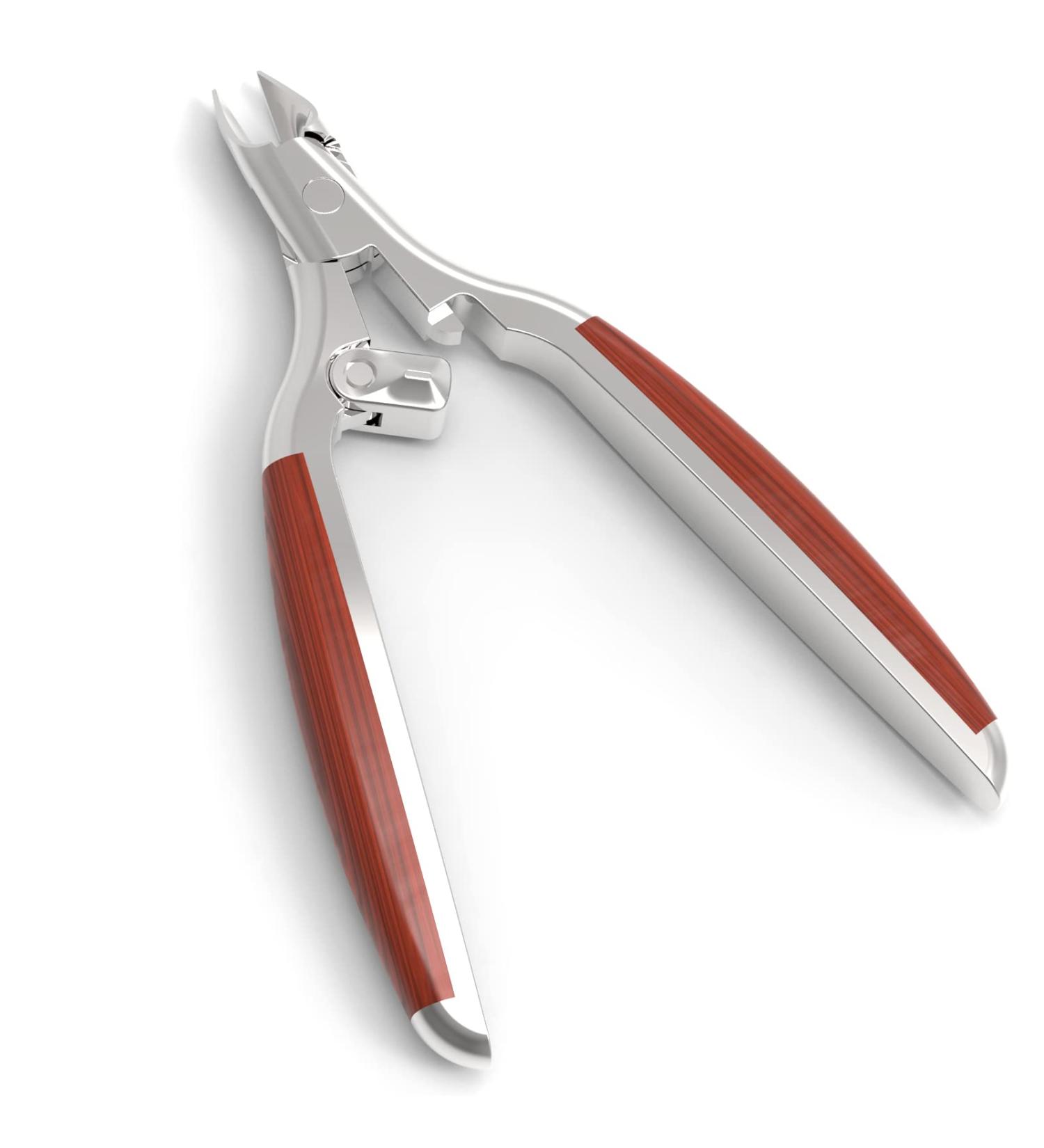 Precision Stainless Steel Cuticle Nippers - Professional Manicure Pedicure Tool with Safe Lock - Buy Online on GoSupps.com