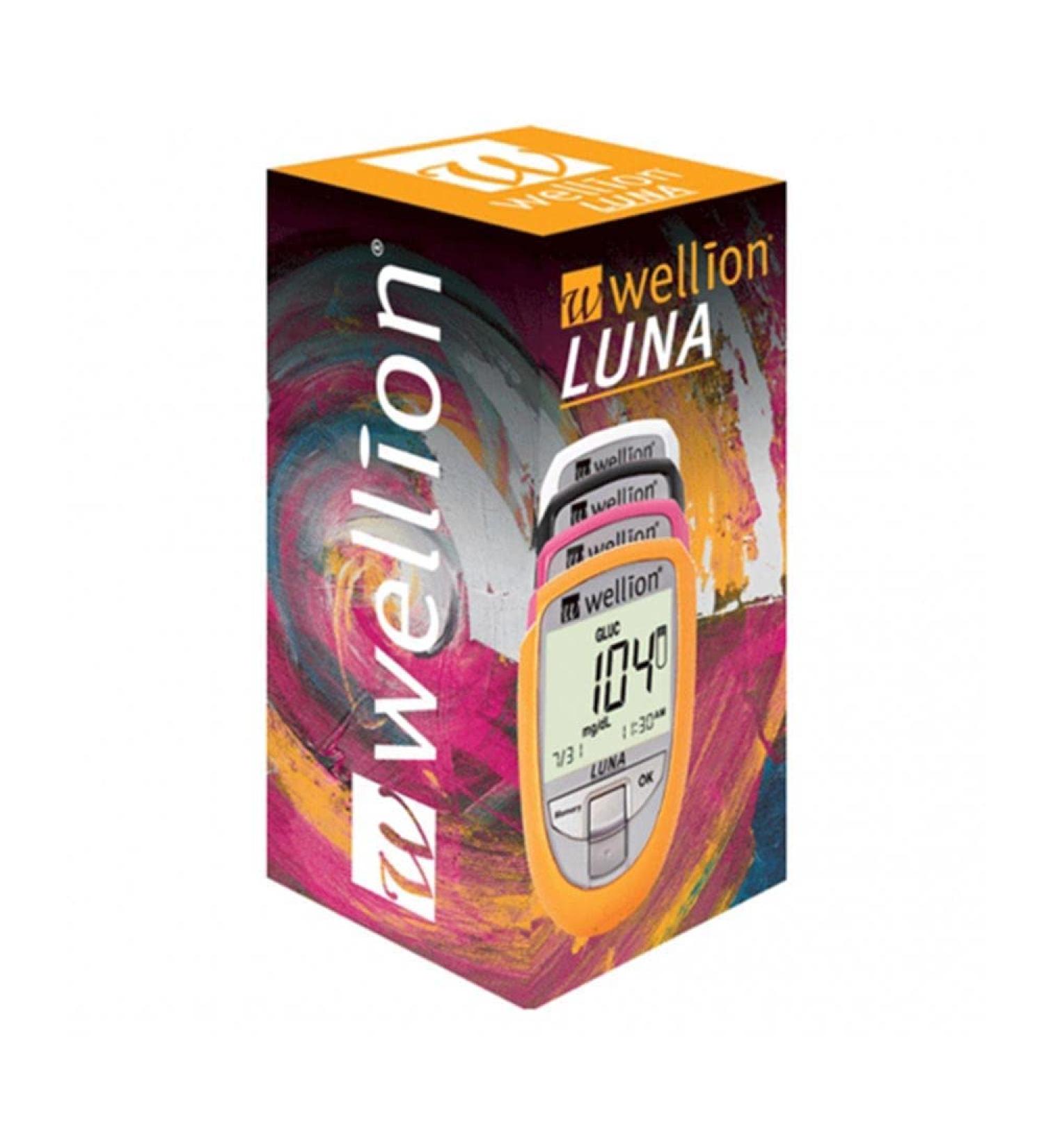 MedTrust Wellion Luna Trio Glycemia Meter Cholesterol Uric Acid Yellow