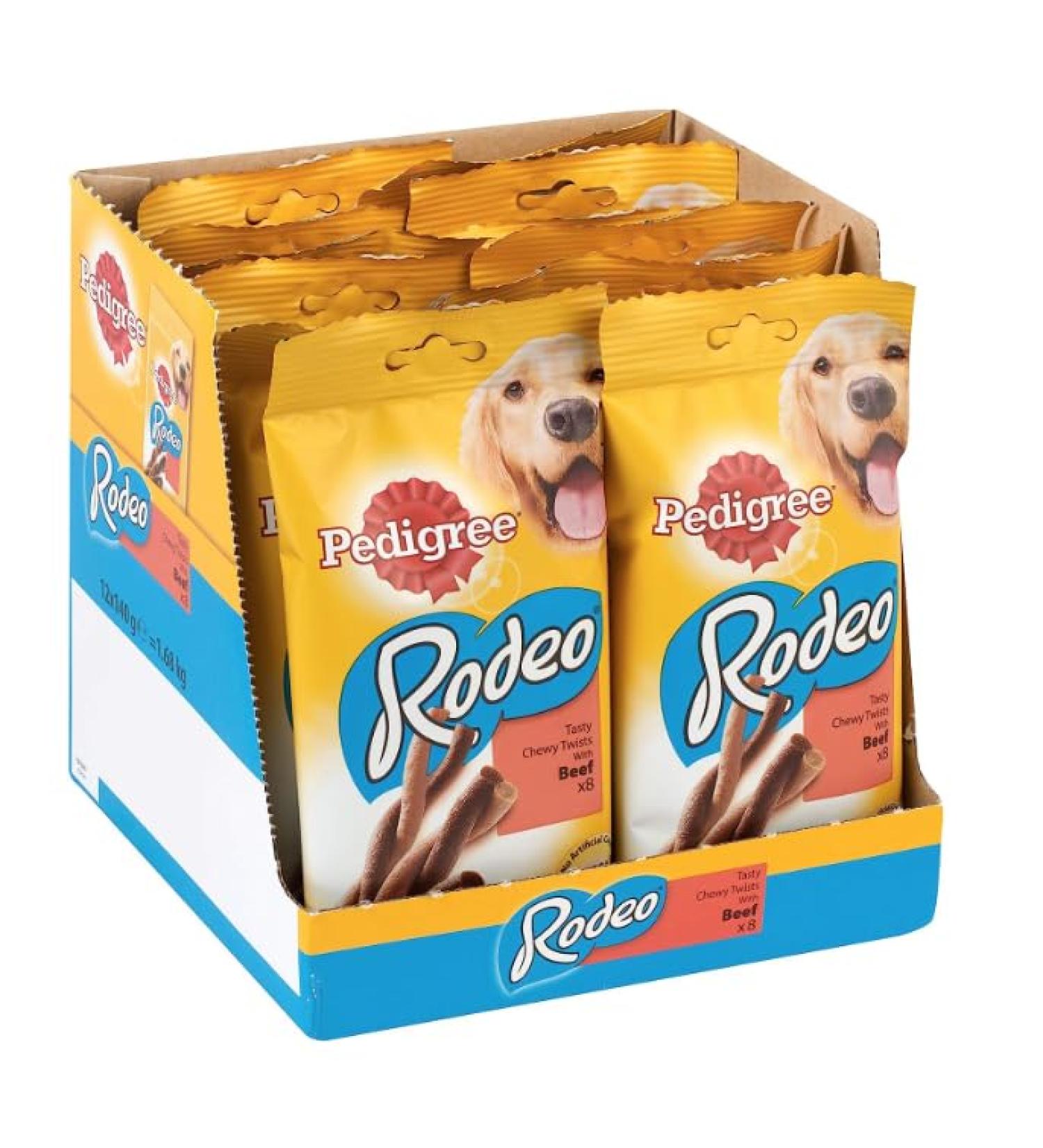 Pedigree Rodeo Dog Treats with Chicken 98 Sticks (Chicken) MS  - Buy Online on GoSupps.com