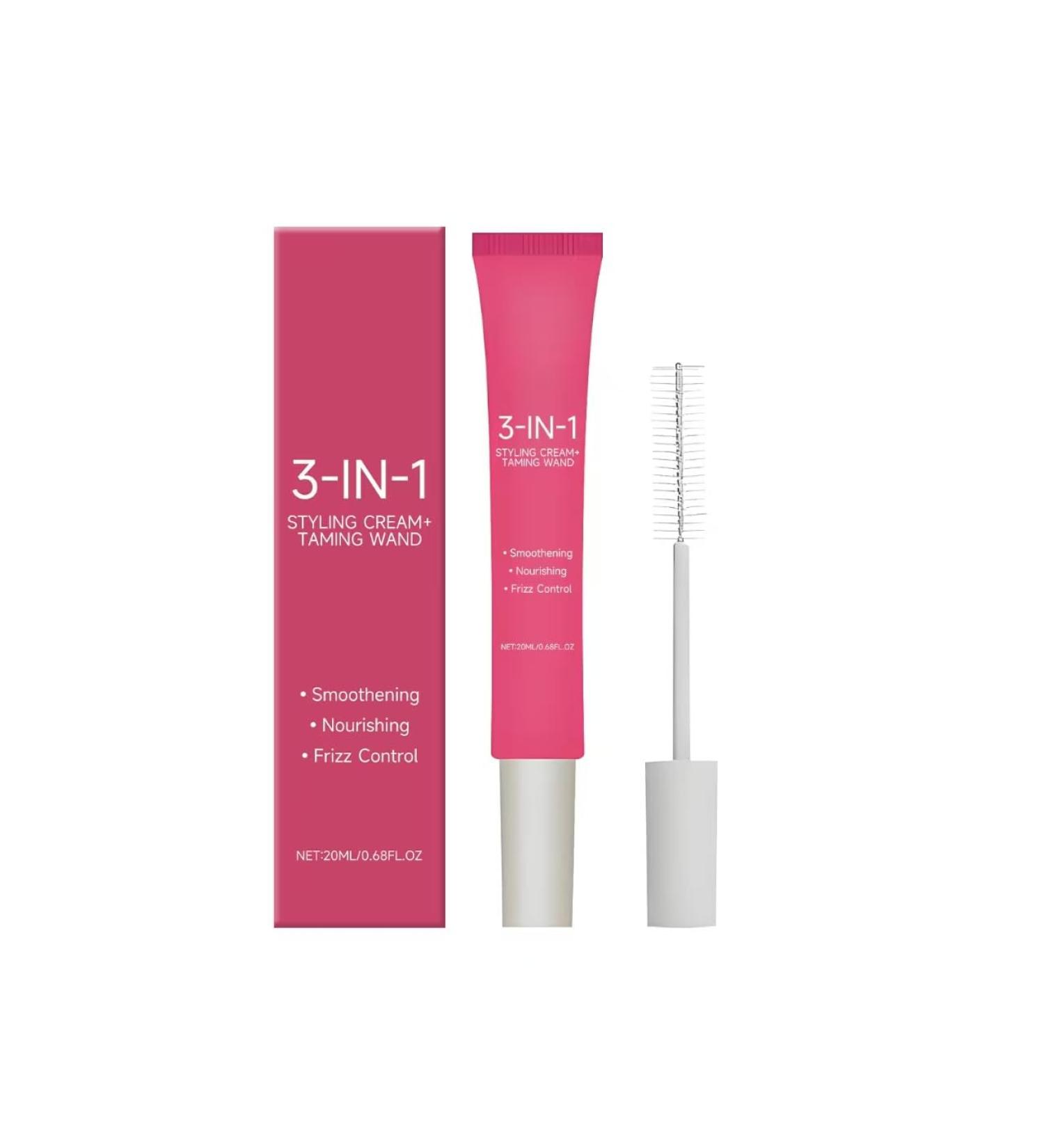 Cr me coiffante anti-frisottis 3 en 1 ingr dients naturels am liore la souplesse des cheveux r duit l' lectricit statique et les frisottis nourrit les cheveux et assure une coiffure longue dur e 1pcs - Buy Online on GoSupps.com