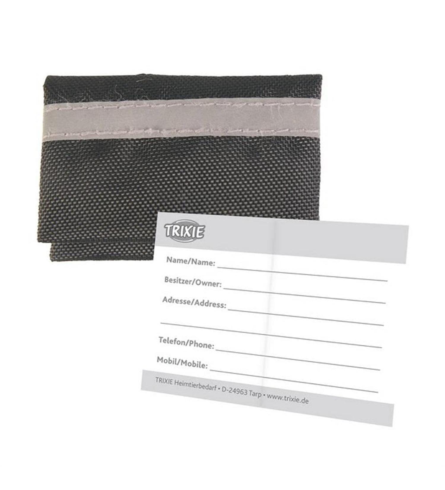 Trixie address bag 1 piece black x 2281
