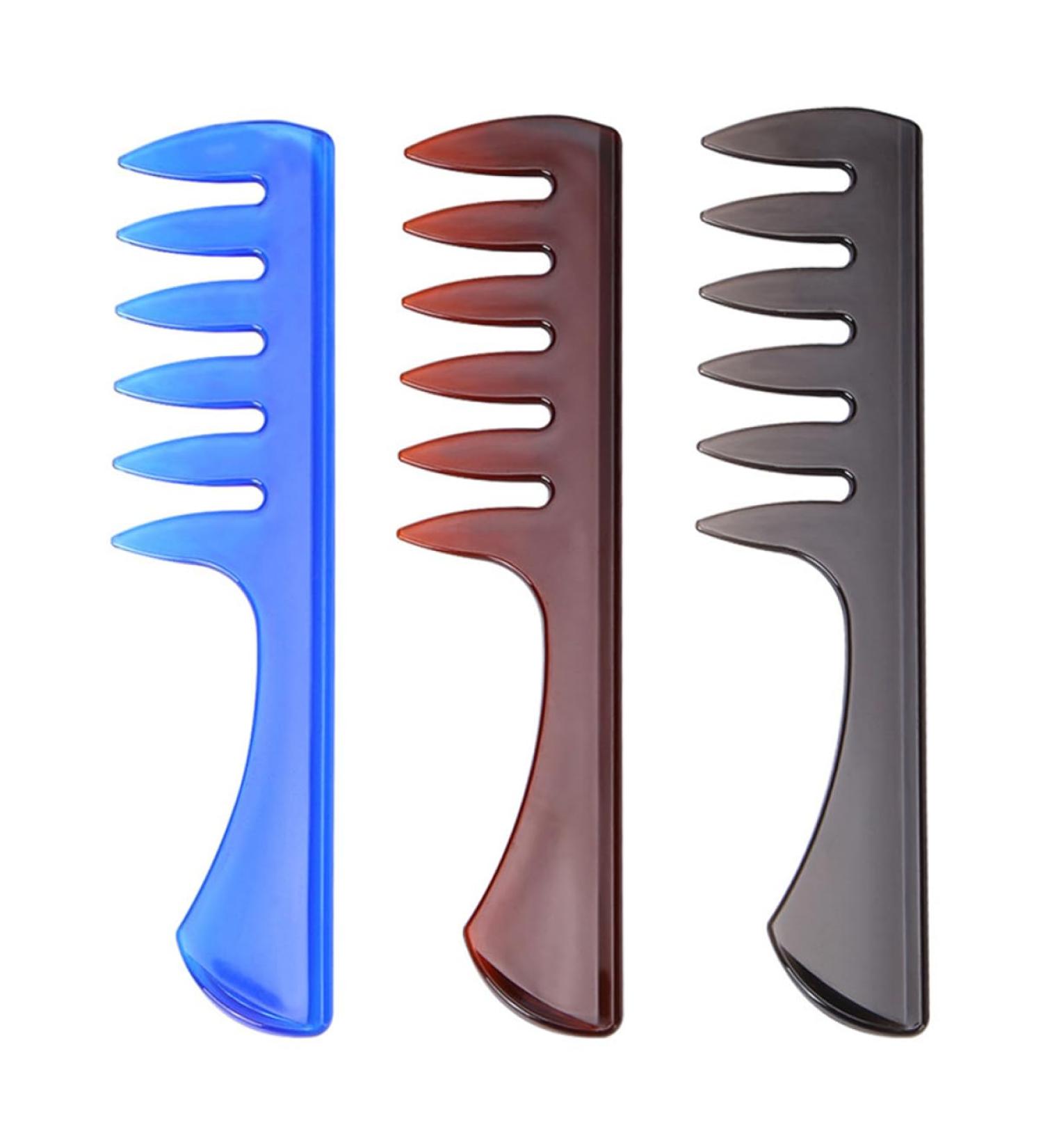 3PCS Anti-Static Comb Salon Hair Styling Combs Hairdressing Comb Hair Salon Comb Stylist Comb Men Styling Comb Hair Brush Kit Fork Comb Hair Styling Tools oil head Accessories man M As Shown - Buy Online on GoSupps.com