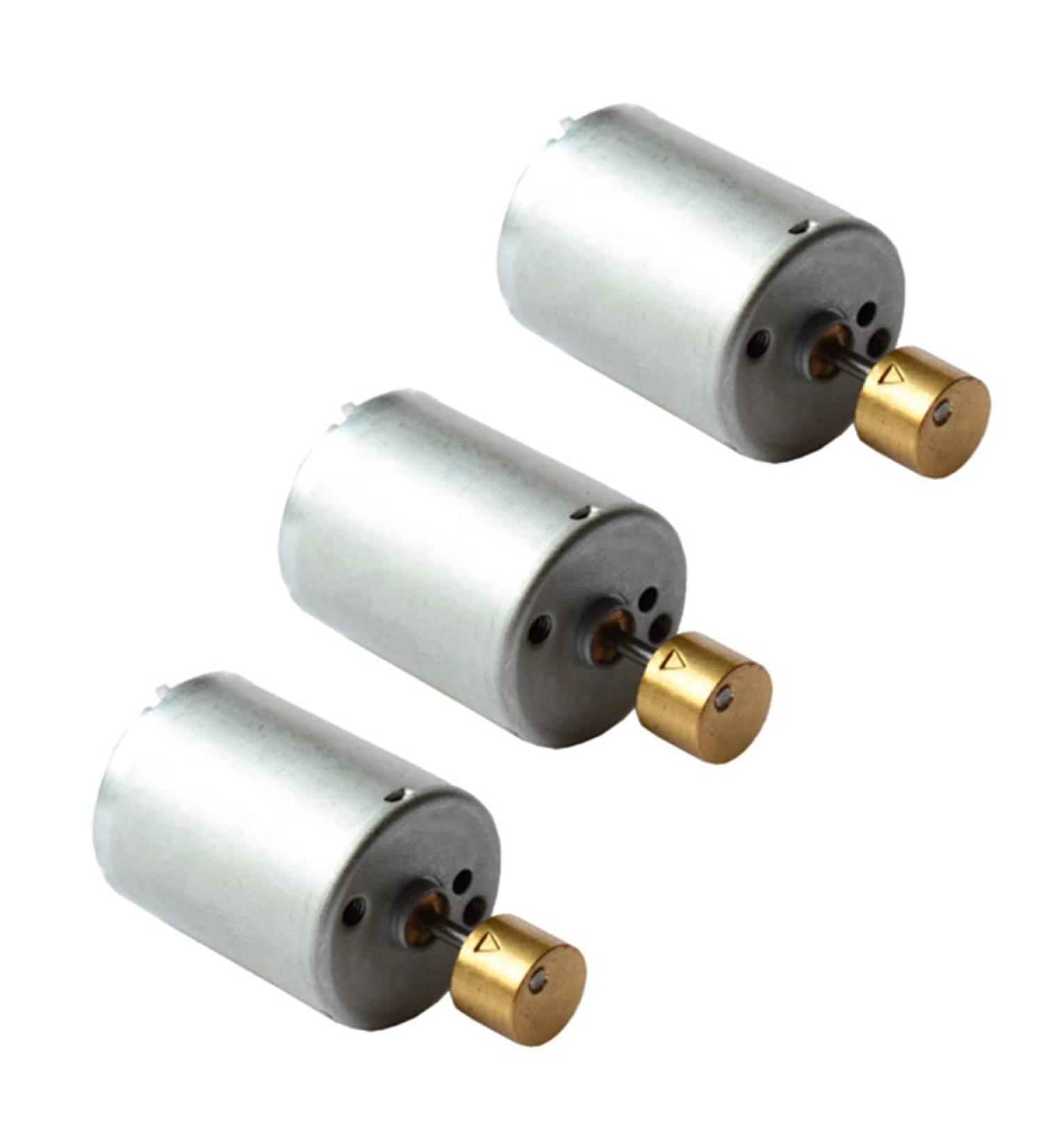 Peukerty 3PCS RF370 Vibrating Motor - High Electric Double Vibrating Massage Motor for Enhanced Relaxation | International Shipping Available - Buy Online on GoSupps.com