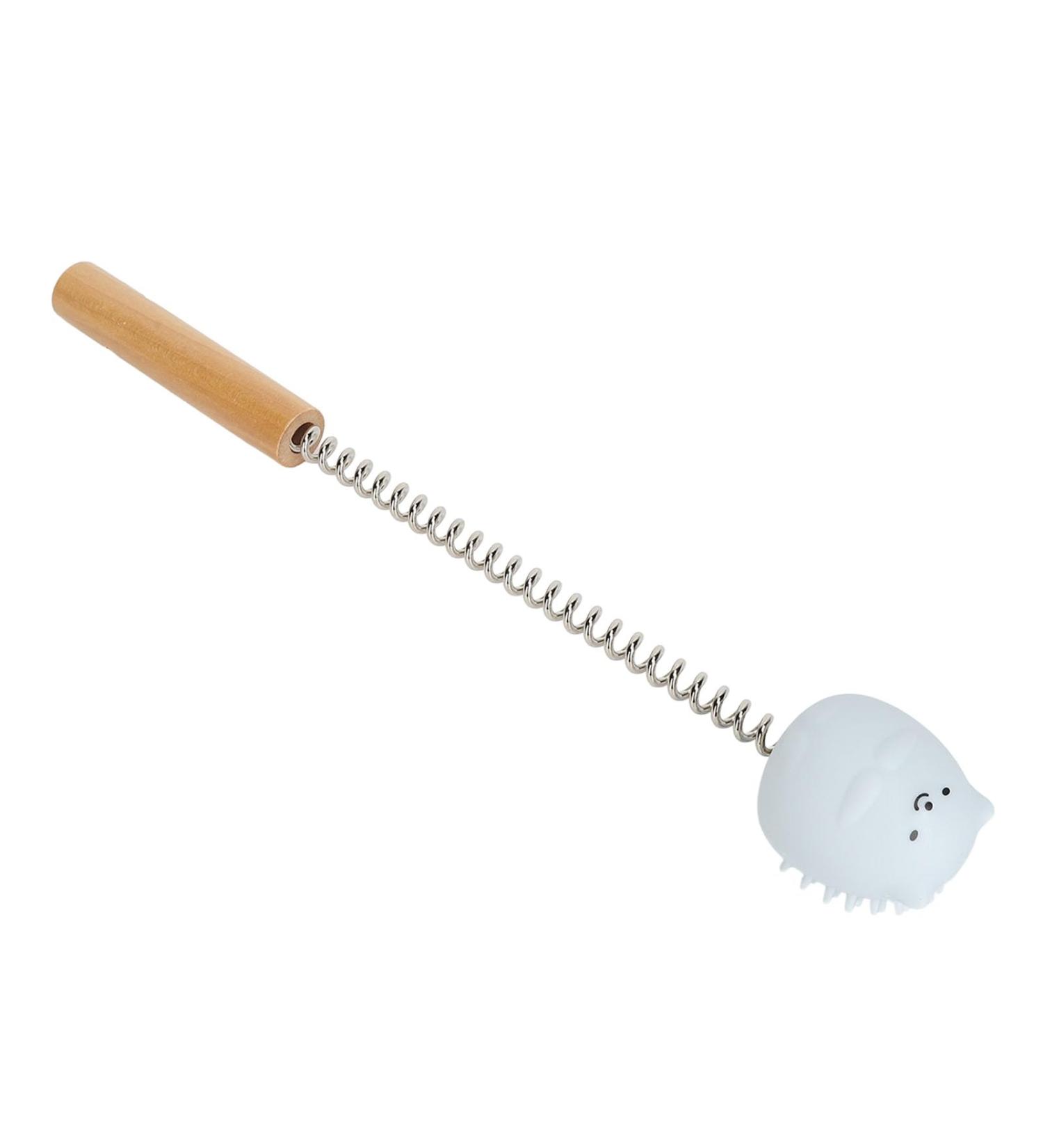 Feather Massage Hammer - Manual Tapping Stick for Deep Tissue Relief | Cute Hedgehog Design for Legs Neck & Shoulders | International Shipping Available - Buy Online on GoSupps.com