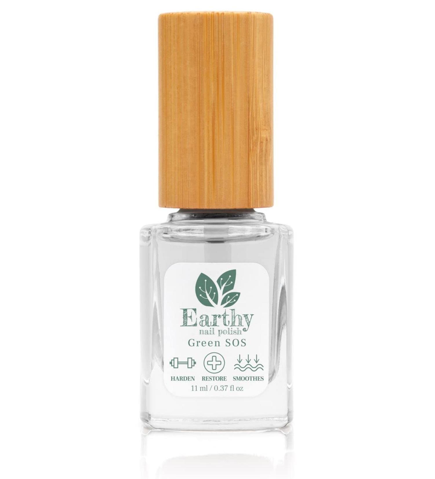 Earthy Nail Polish - Green SOS 11ml/0.37 fl oz