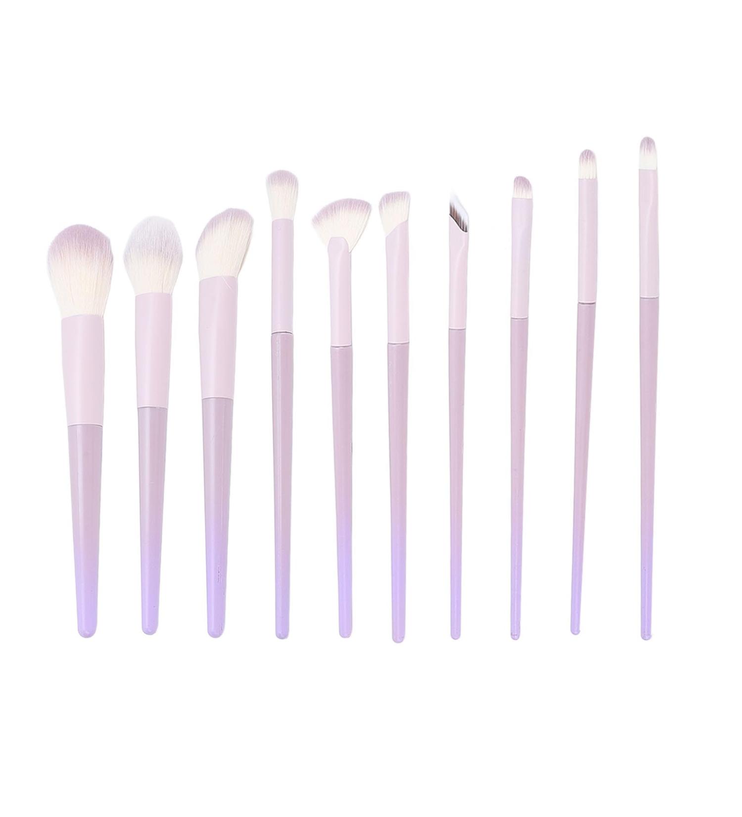 Professional Makeup Brushes Set - Soft Nylon Brushes for Eyeshadows Blush Concealers & Highlighters - Unique Angled Design - Buy Online on GoSupps.com
