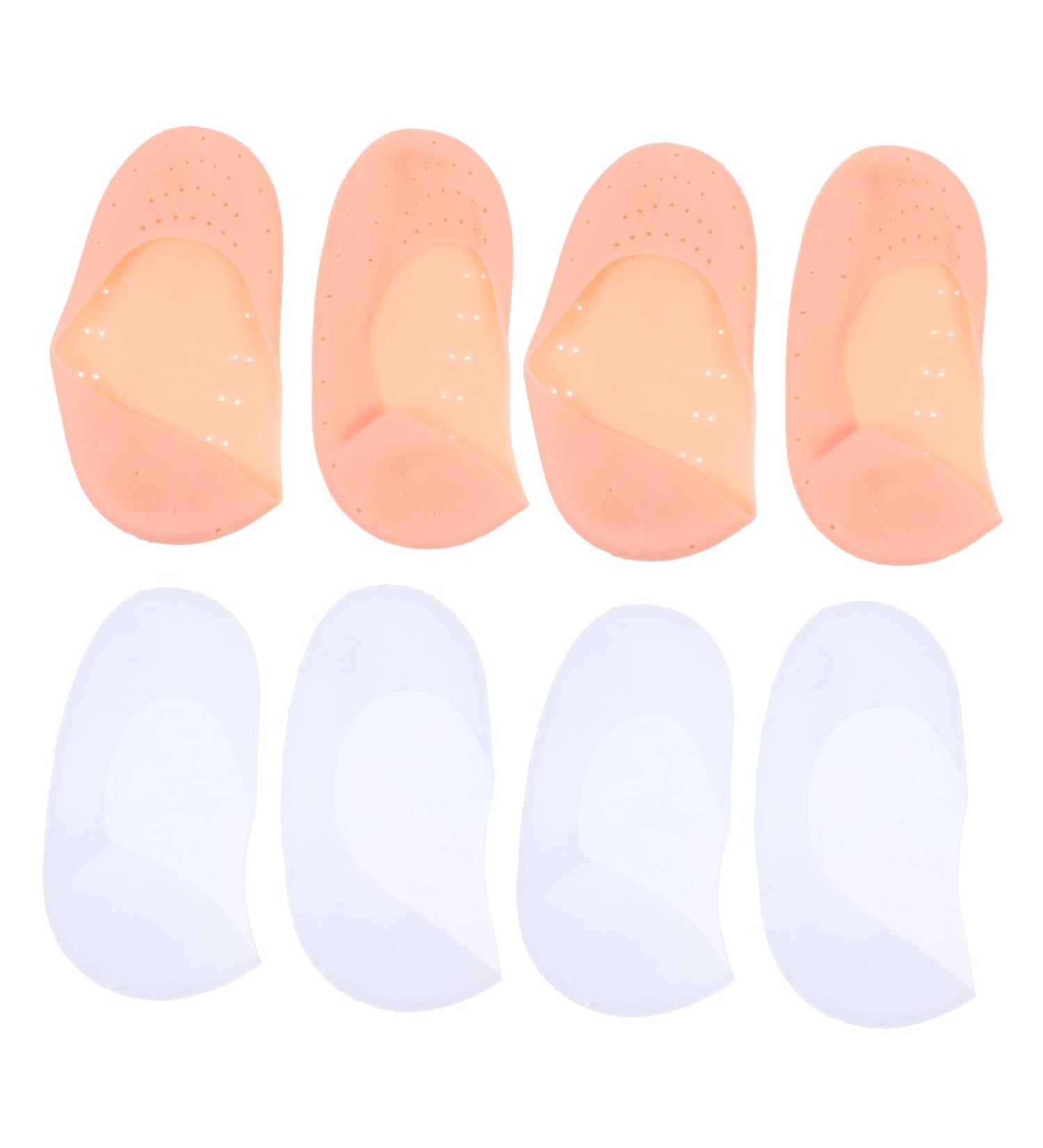 minkissy 4 Pairs Silicone Feet Plantar Socks Silicone Gel Moisturizing Socks Foot Spa Socks Foot Lotion Socks Cracked Feet Socks Anti-Cracking Socks Stretchy Gel Socks Spa Corn L 19.5X9.5X1.5CM - Buy Online on GoSupps.com