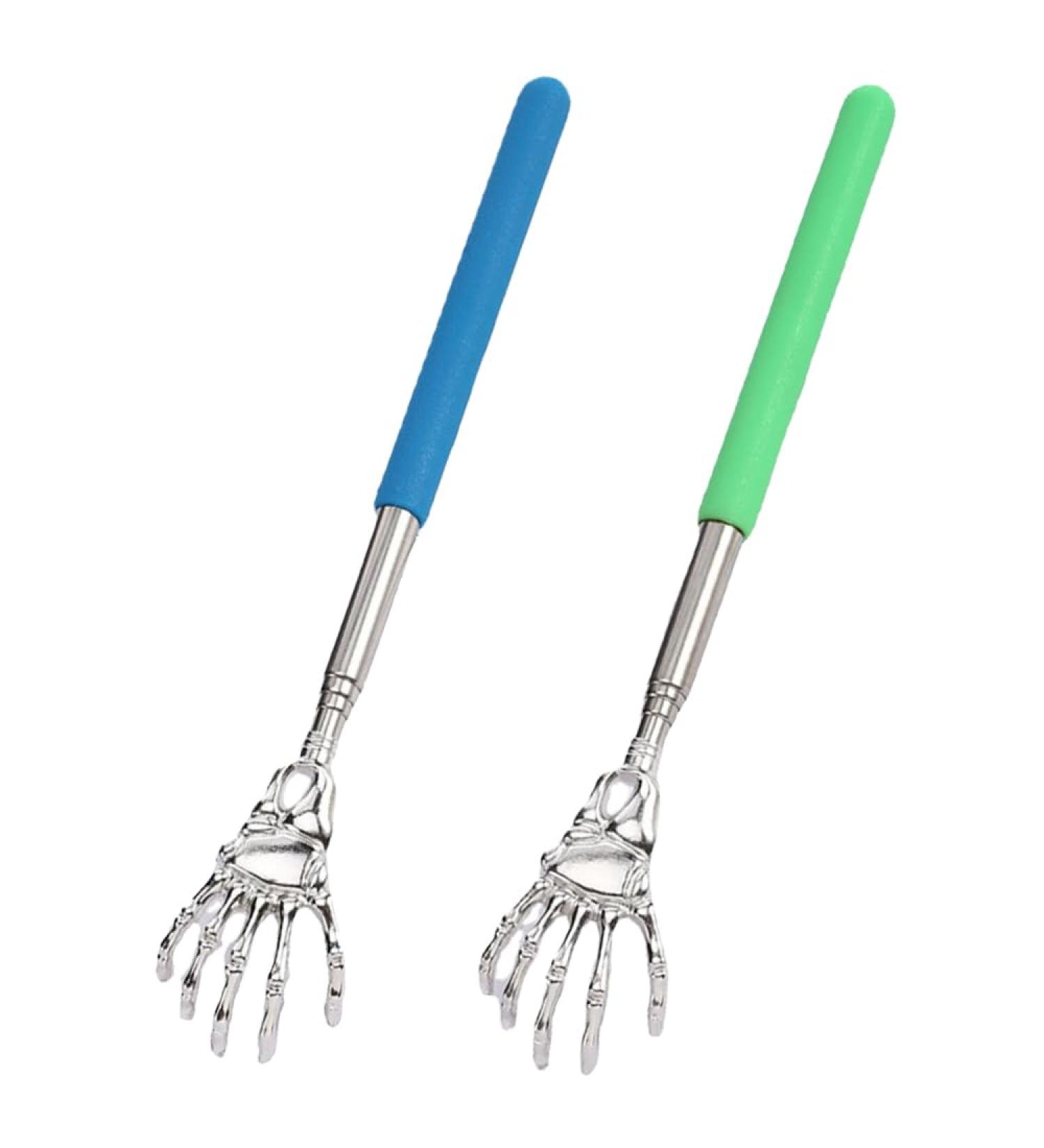DCNIYT Stainless Steel Telescopic Back Scratchers 2 Pack Portable Self-Massage Device for Itching - Buy Online on GoSupps.com
