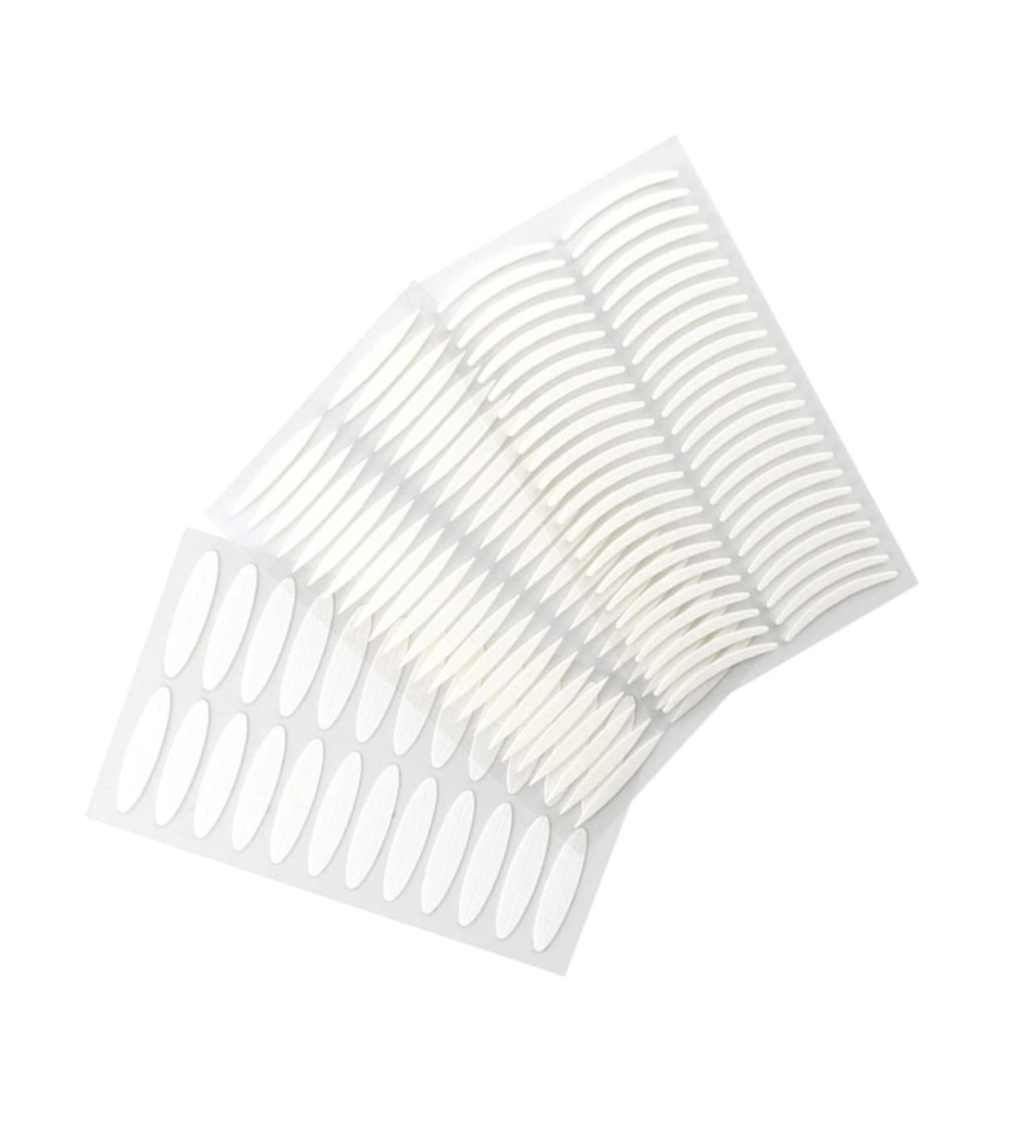 Beavorty 60 Sheets Eyelid Stickers Eyelid Lift Tape Strips Double Eyelid Stickers Invisible Tape Transparent Eyelid Tape Fiber - Buy Online on GoSupps.com