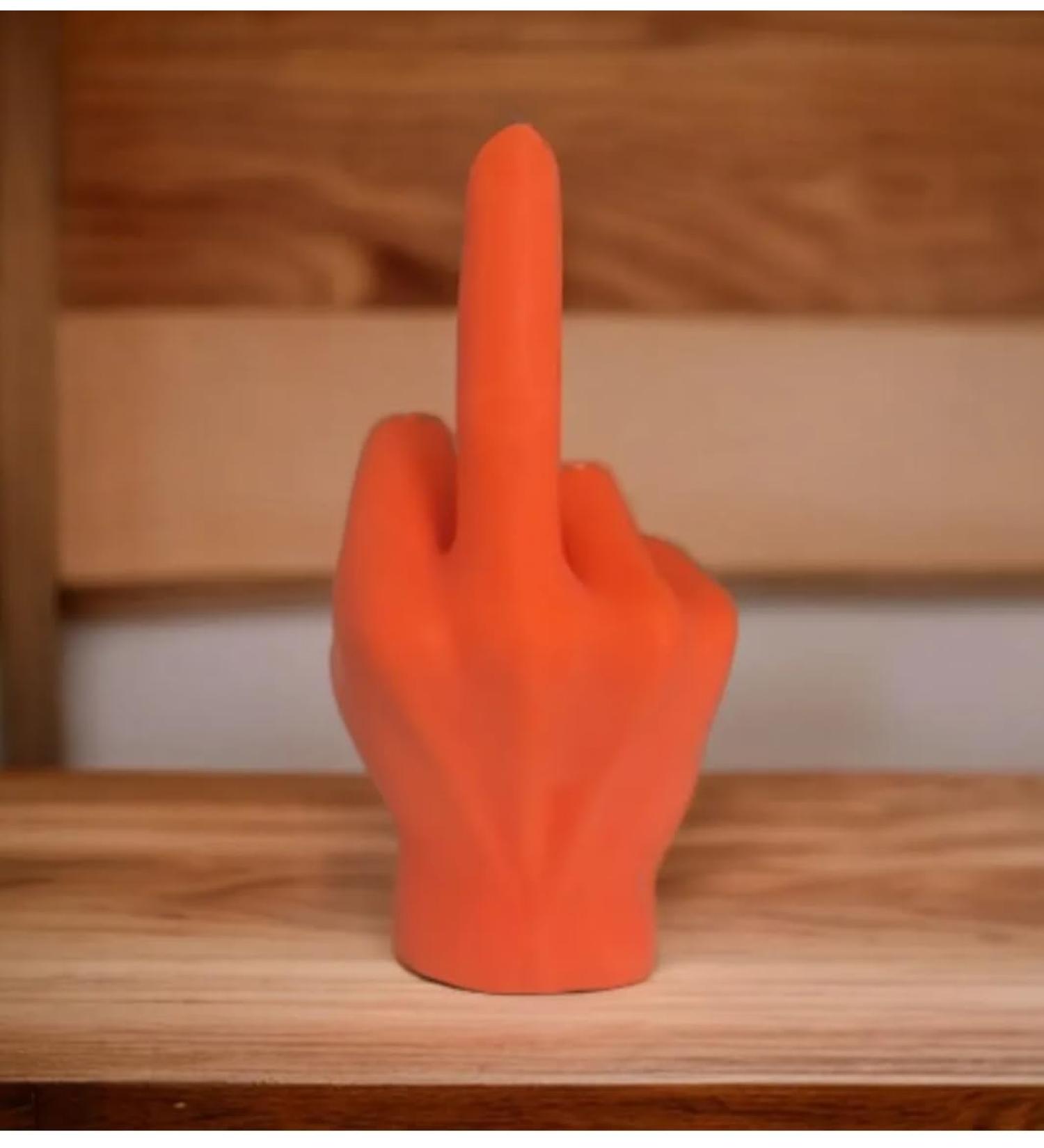 Middle Finger Candle (Black ice)