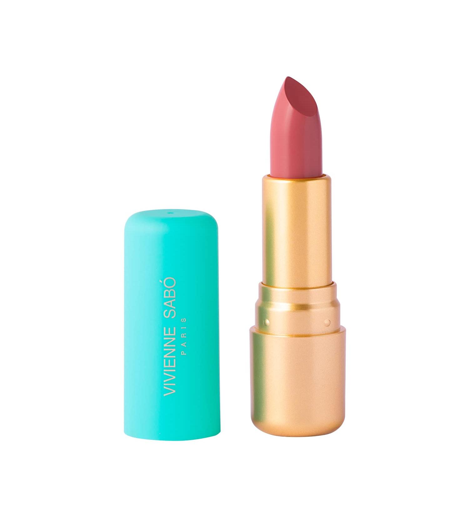  Vivienne Sab VIVIENNE SAVOI | Nude Creator Nude Natural Light Peach 06 | Moisturising Vitamin E Lipstick Soft and Creamy Texture | Long Lasting | Cruelty Free (Light Peach) - Buy Online on GoSupps.com