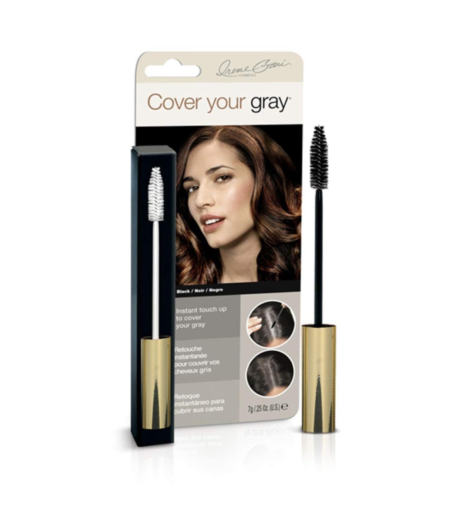 Black Cover Your Gray Hair Mascara for Women - Instant Root Touch-Up Solution - Buy Online on GoSupps.com