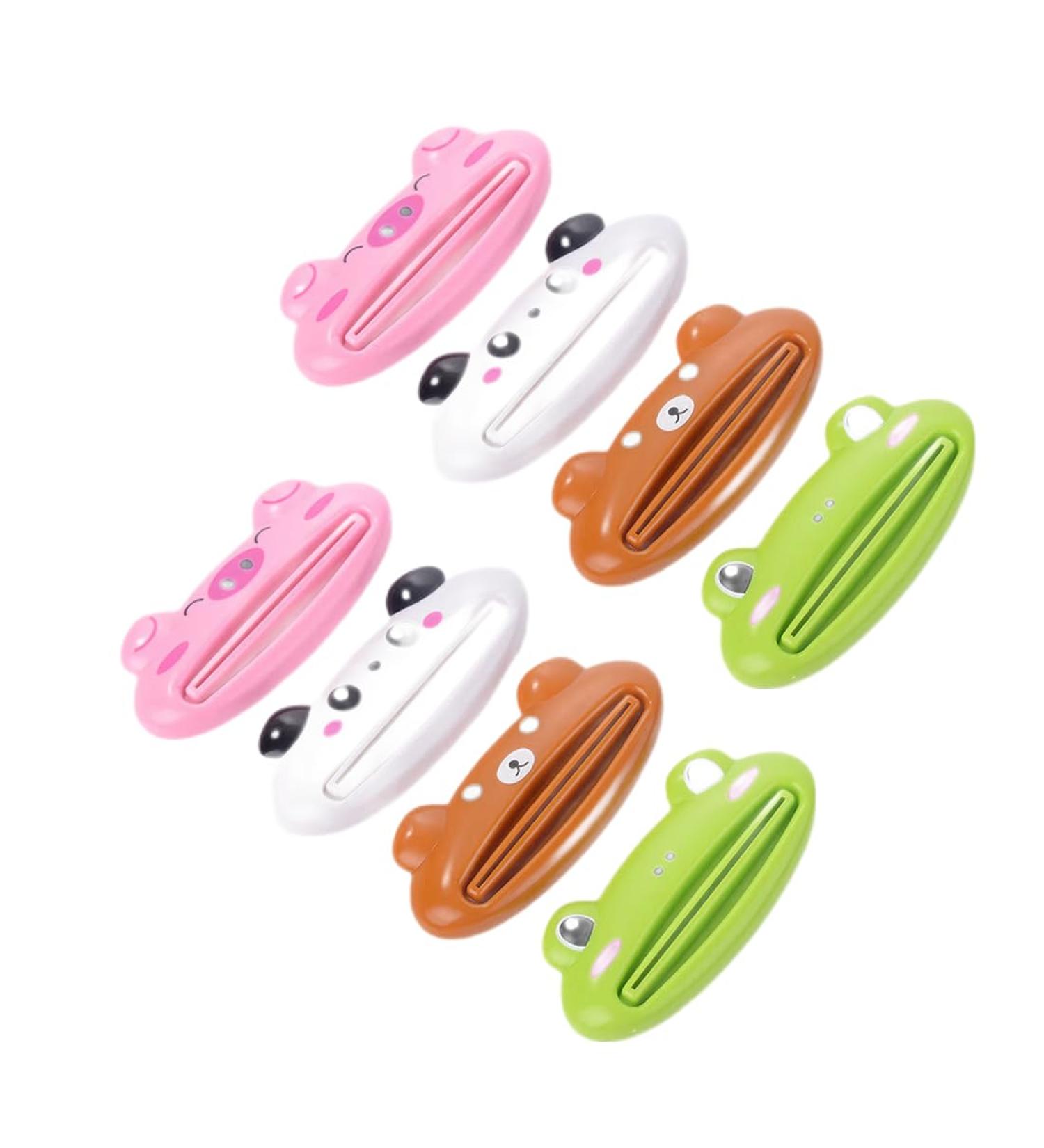 DDKY 8-Piece Toothpaste Squeezer Set | Universal Tube Squeezer for All Toothpaste Types | Efficient & Durable - Buy Online on GoSupps.com