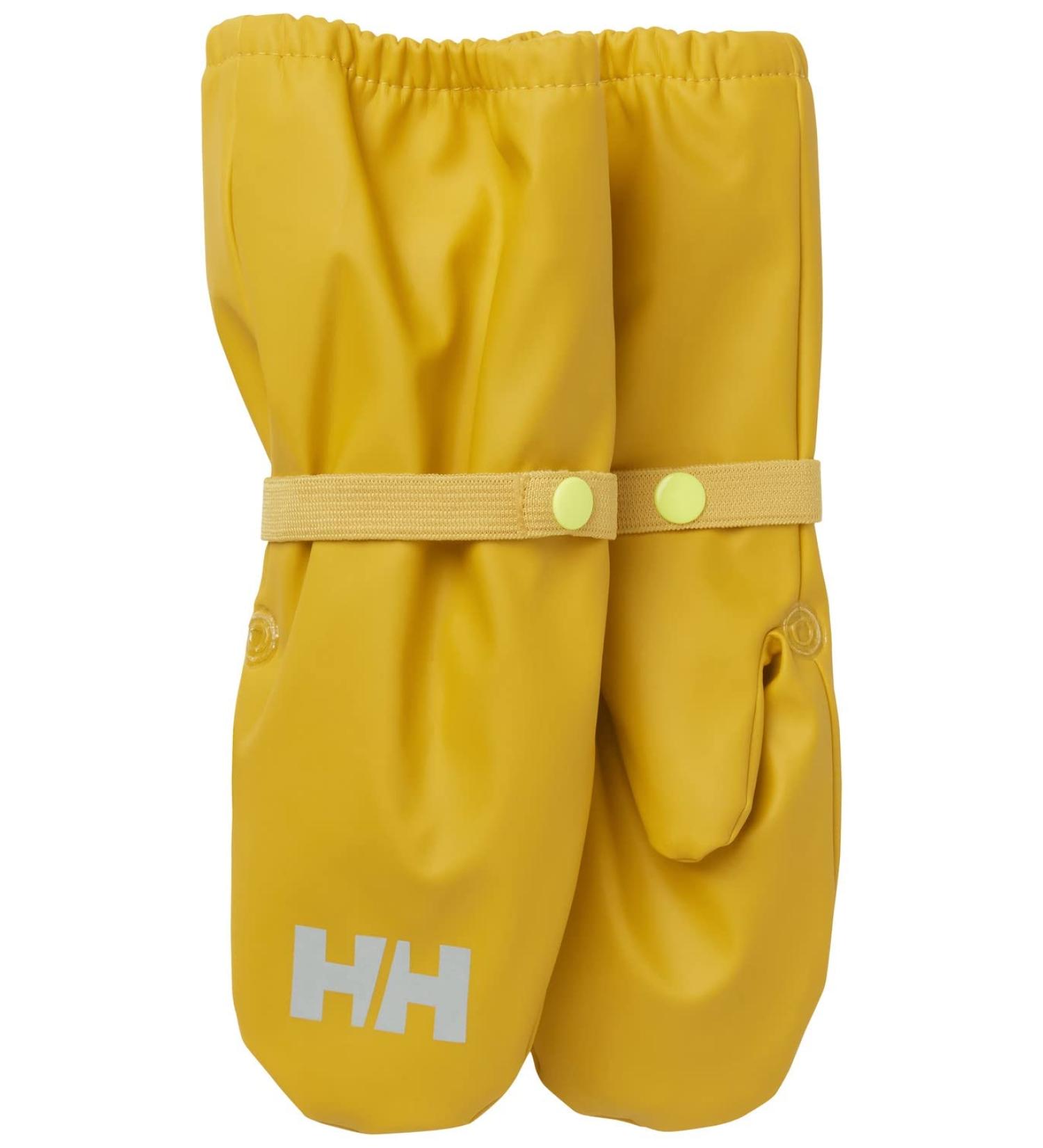 Helly Hansen Kids Bergen Fleece PU Mittens Size 5 EU essential yellow
