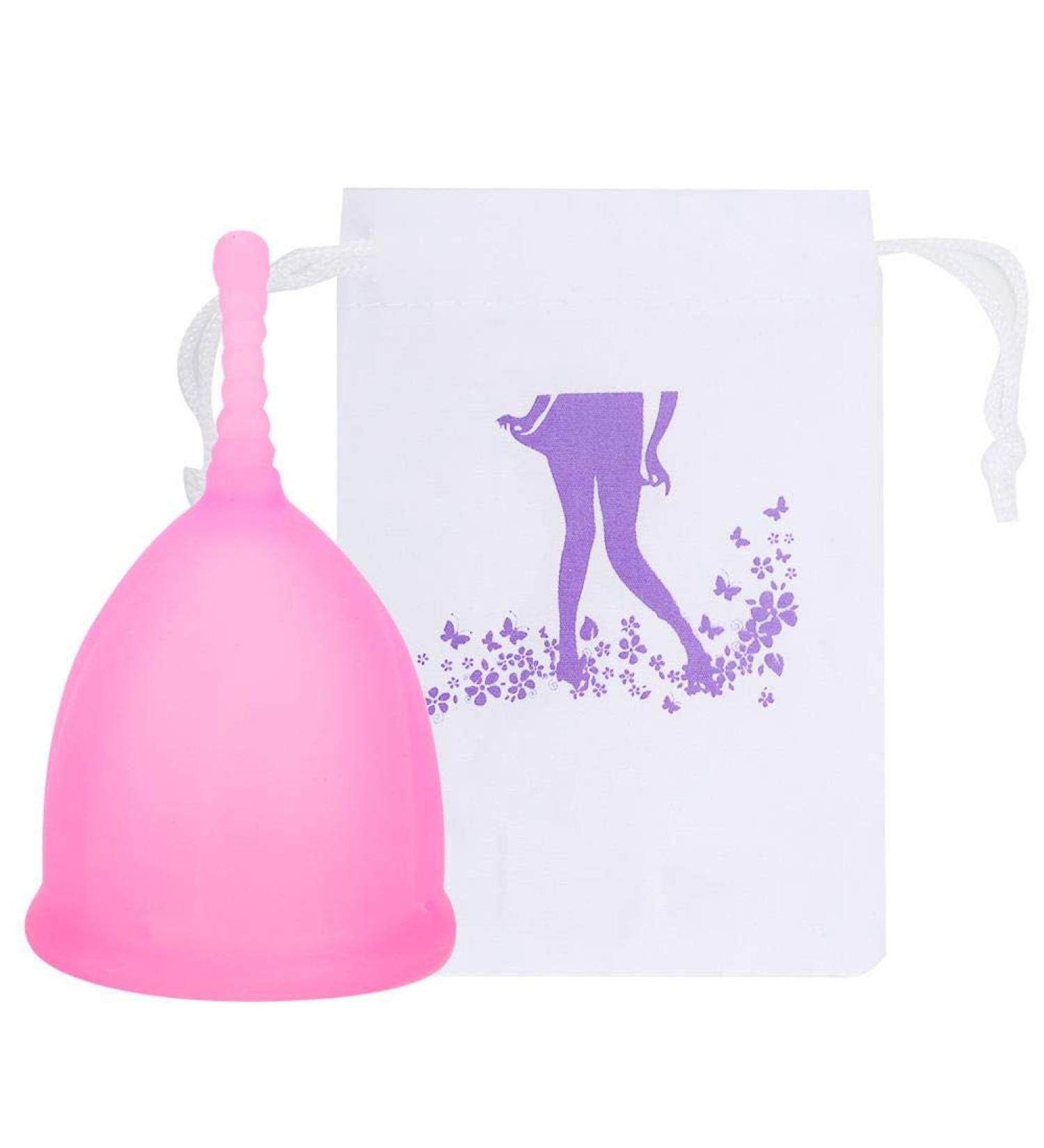 Buy Silicone Menstrual Cup - Reusable Feminine Hygiene Tool for Comfortable Period Care | International Shipping Available - Buy Online on GoSupps.com