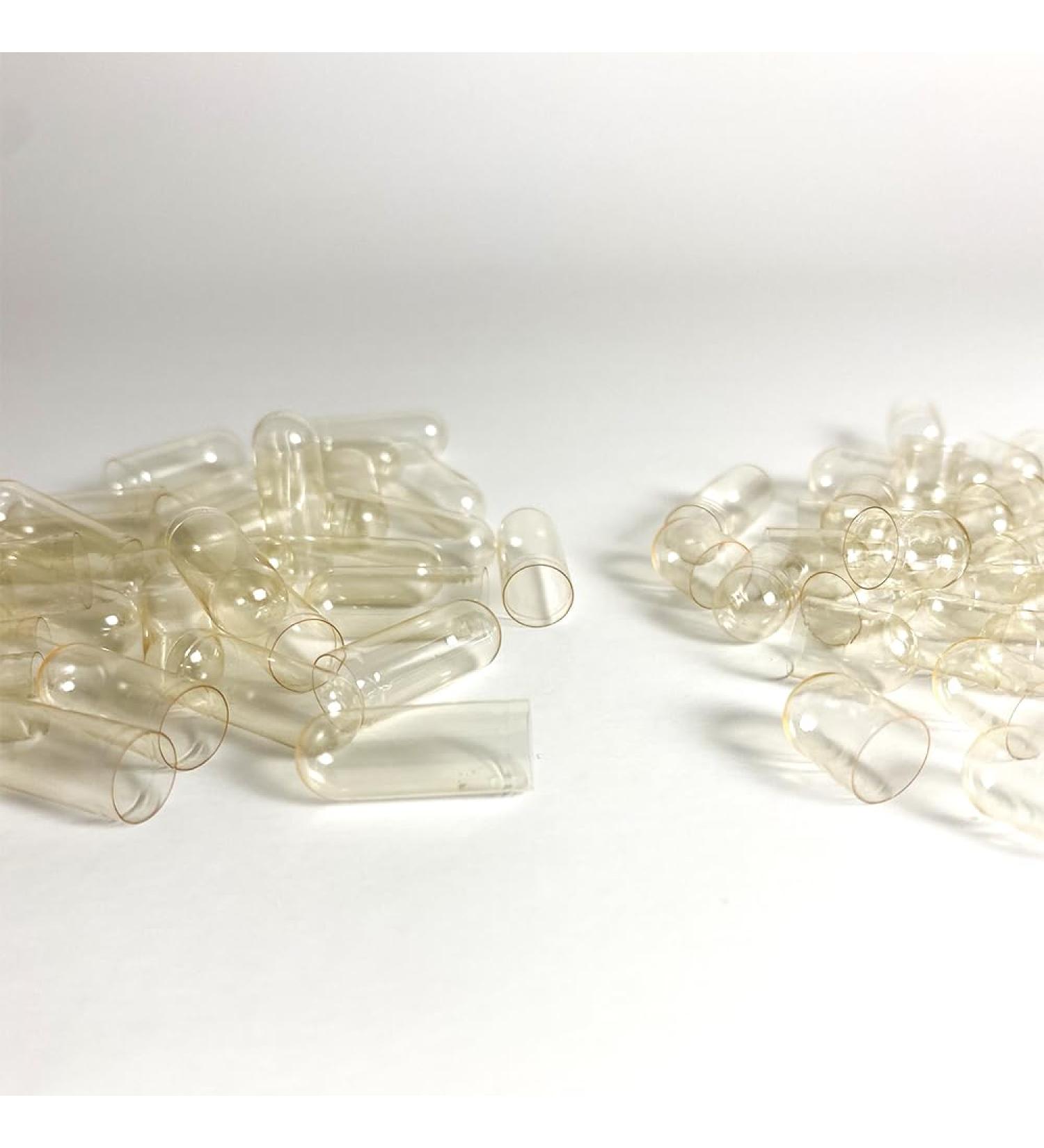 10 000 Empty Gelatin Capsules Separated Size 00 Natural. Hypoallergenic. Kosher. Halal. Manufactured in North America. - Buy Online on GoSupps.com