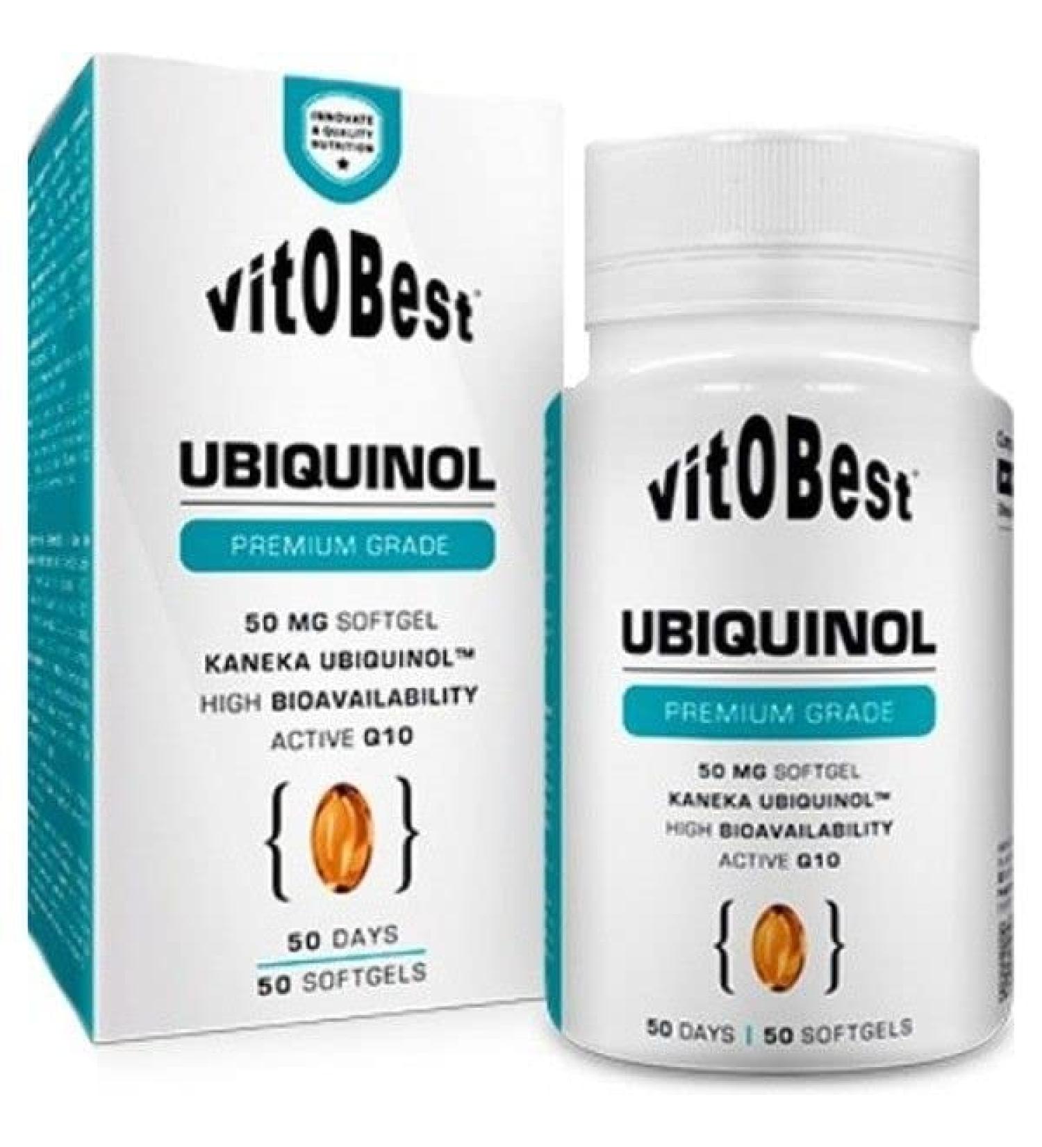VITOBEST UBIQUINOL Premium Grade 50 Softgels