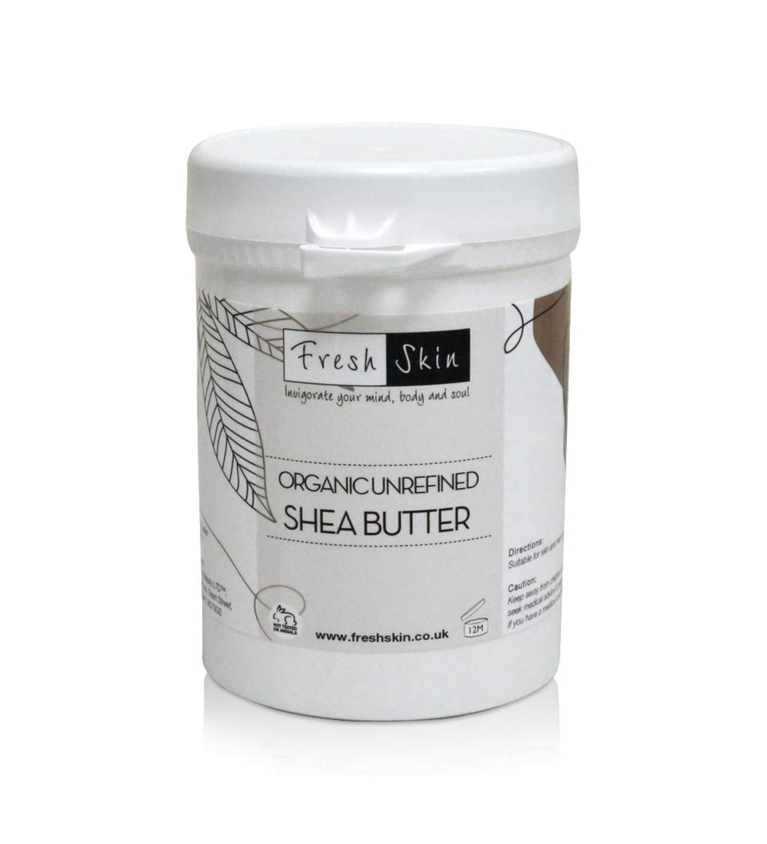 Freshskin Beauty LTD | 250g Shea Butter Certified Organic - Unrefined Cold Pressed 100% Pure Raw & Natural - Buy Online on GoSupps.com