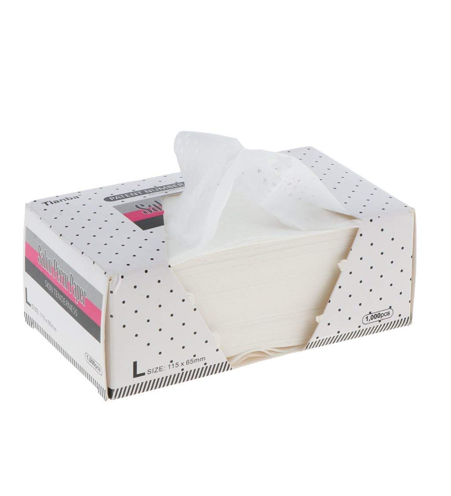 Tubayia 1000 Sheets Lace Paper for Hairdressing - Professional Salon Perm Paper & Styling Tool - Buy Online on GoSupps.com
