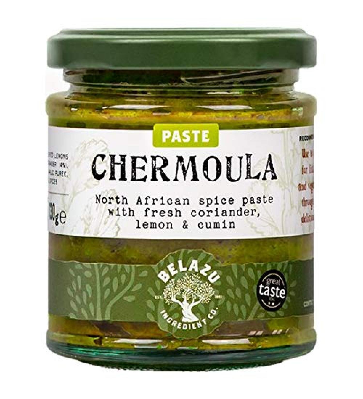 Belazu Chermoula African spice paste 2x130g Pack of 2