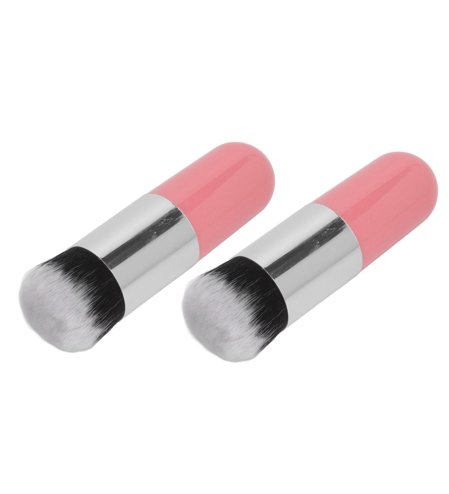 Beauty 2Pcs Adorable Pink Chubby Foundation Brush Utensil Single Tool Household Cosmetic Glam Cute Travel Case Tool Tool Brush Brush Brush Perfect for Daily Use or Adventure Glam - Buy Online on GoSupps.com