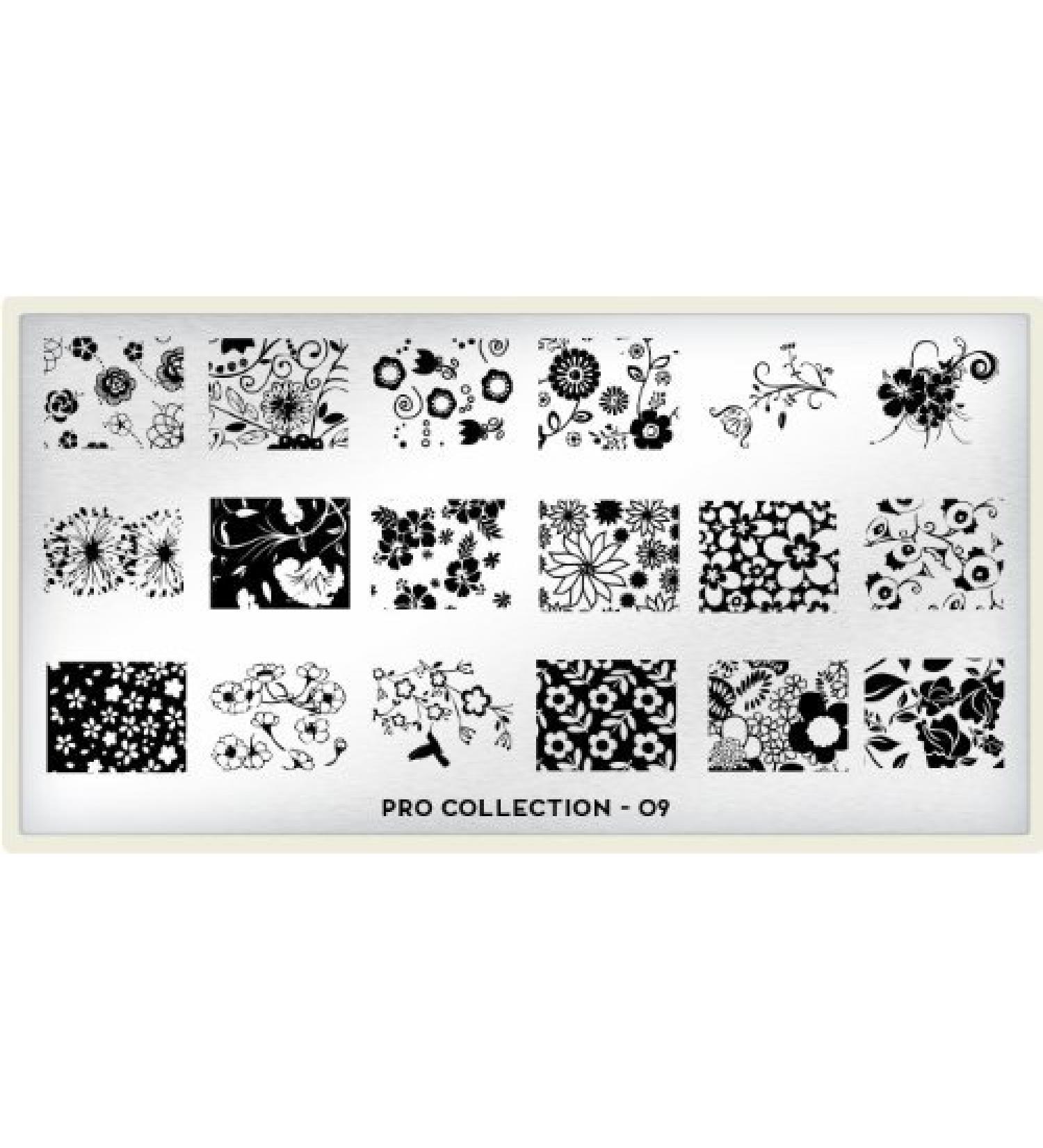 MoYou-London Nail Design THE PRO 09 Stencil | International Shipping Available - Buy Online on GoSupps.com