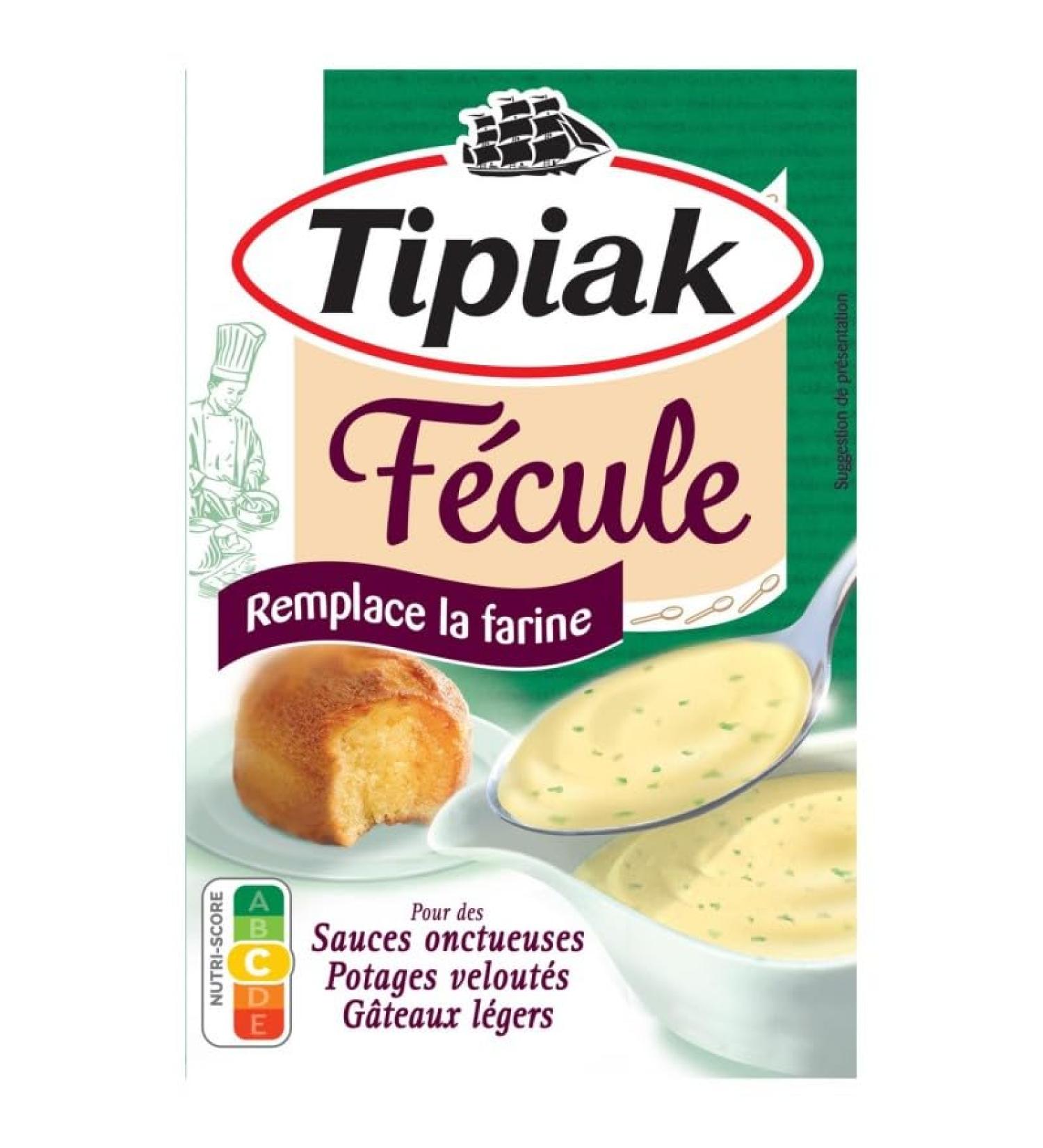 TIPIAK - F cule De Pomme De Terre 250G - Parfait pour vos recettes - Texture l g re et onctueuse - Id al pour lier vos sauces et vos pr parations culinaires - Polyvalent et pratique - Lot De 4