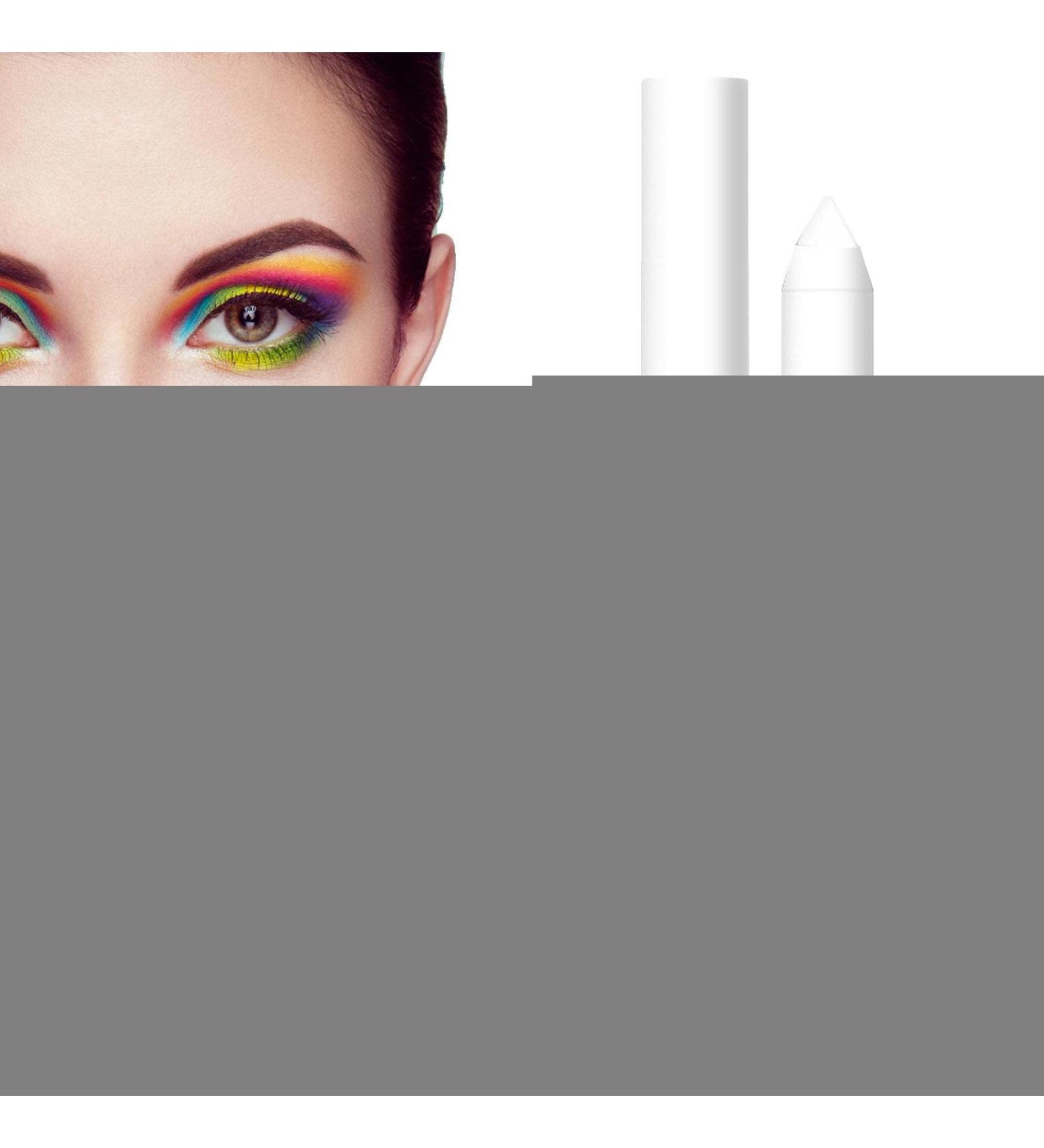 Cream Eyeshadow Stick | Soft Creamy Matte Shimmer Eye Shadow Pencil Crayon Eye Brightener Highlighter Eyeliner Crayon Make Up Set 20 Colors Smudge-Proof Transfer-Proof A08 - Buy Online on GoSupps.com