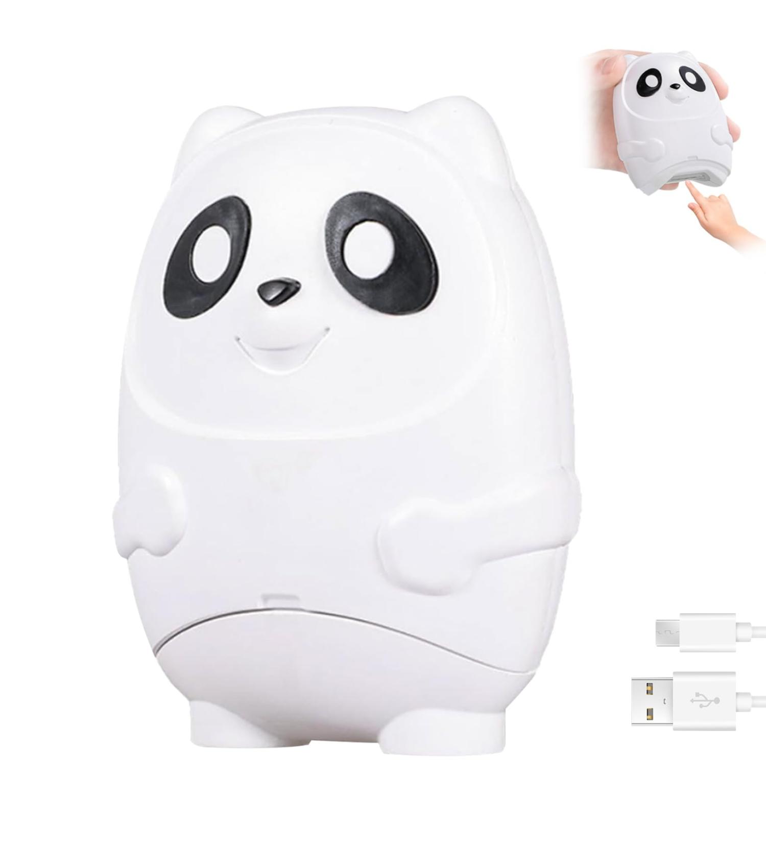 Automatic Electric Nail Clipper with Debris Storage Box 2 in 1 Automatic Anti-Pinch 500mAh Panda Shape Type-C Low Noise Portable Fingernail Cutter and File Trimmer Nail Clippers Nail Cutter for All - Buy Online on GoSupps.com
