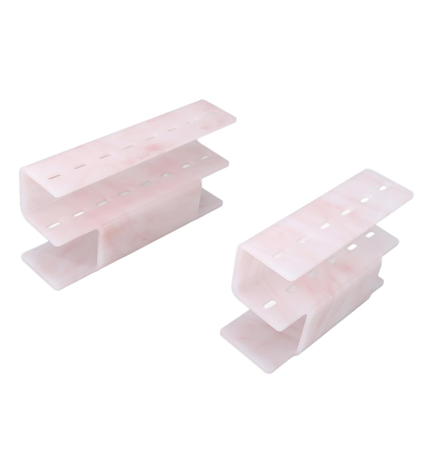 Plastic Tweezing Organizer Rack - 6 & 8 Hole Design for Eyelash & Nail Studios | Robust & Easy to Use Storage Solutions - Buy Online on GoSupps.com