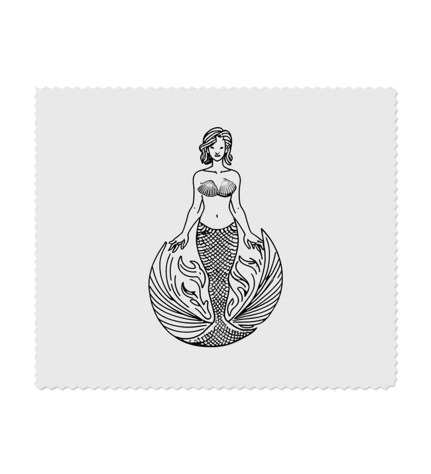Buy 2 x Mermaid Microfiber Cleaning Cloths - Ultra-Absorbent Durable & Eco-Friendly | International Shipping Available - Buy Online on GoSupps.com